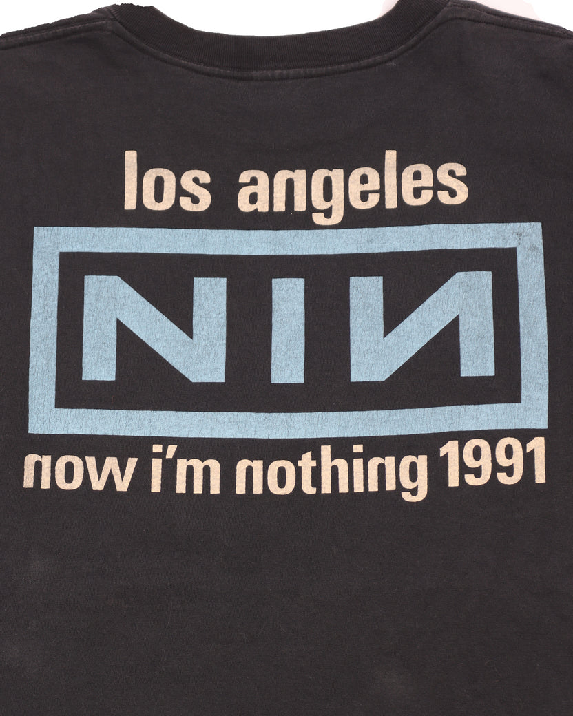 Vintage 1991 Nine Inch Nails 'now i'm nothing' T-Shirt