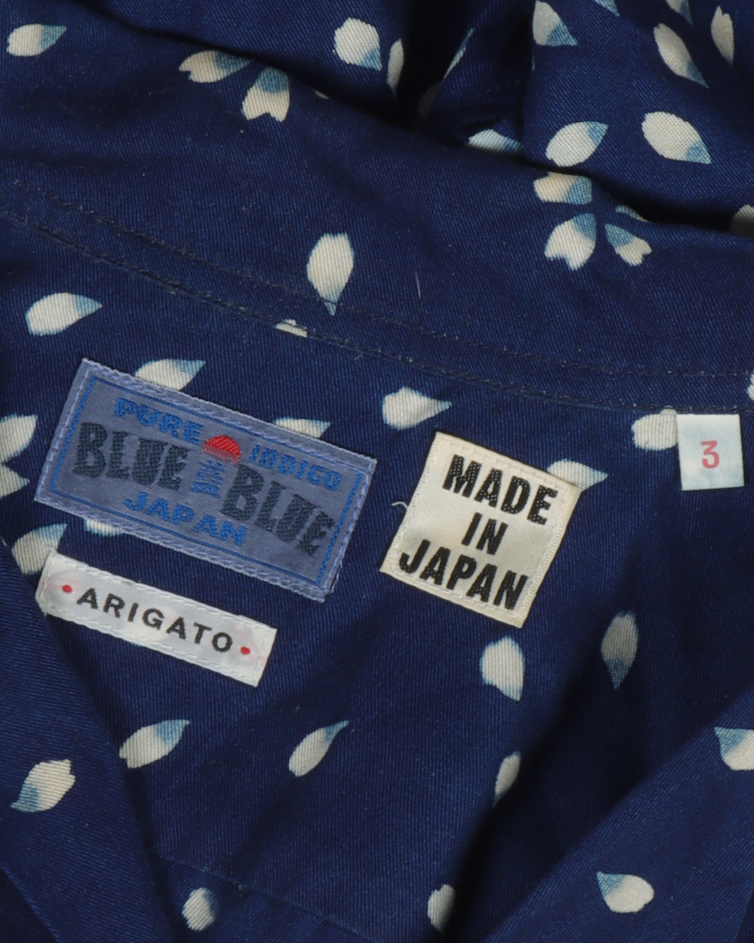 Blue Japan Pure Indigo Button Up S/S