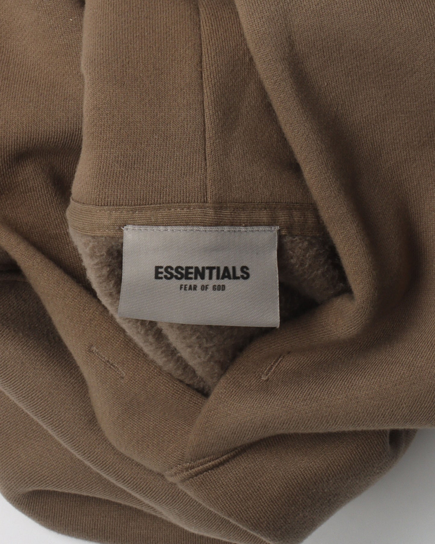 Essentials Brown Hoodie