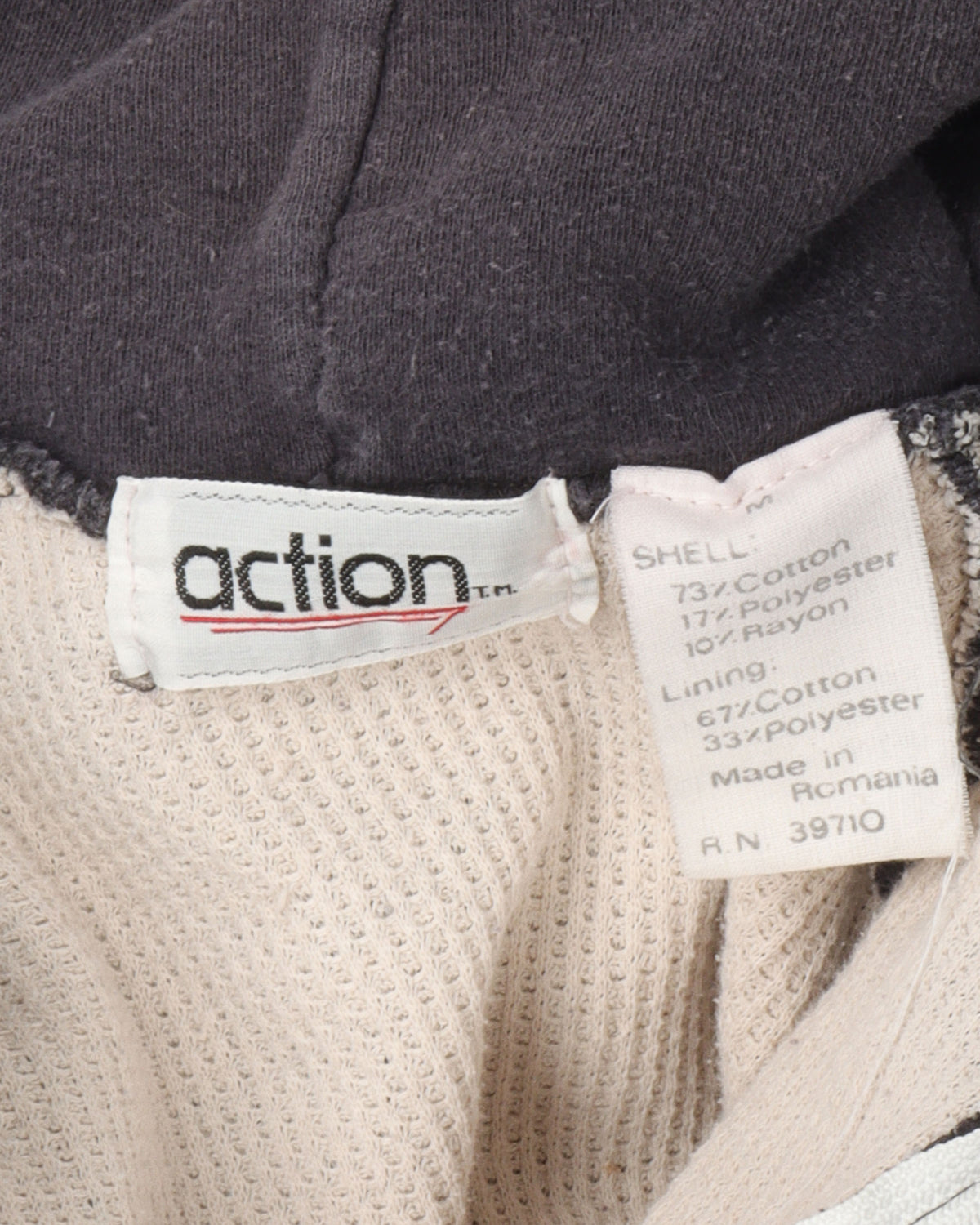 Thermal Zip Up Hoodie