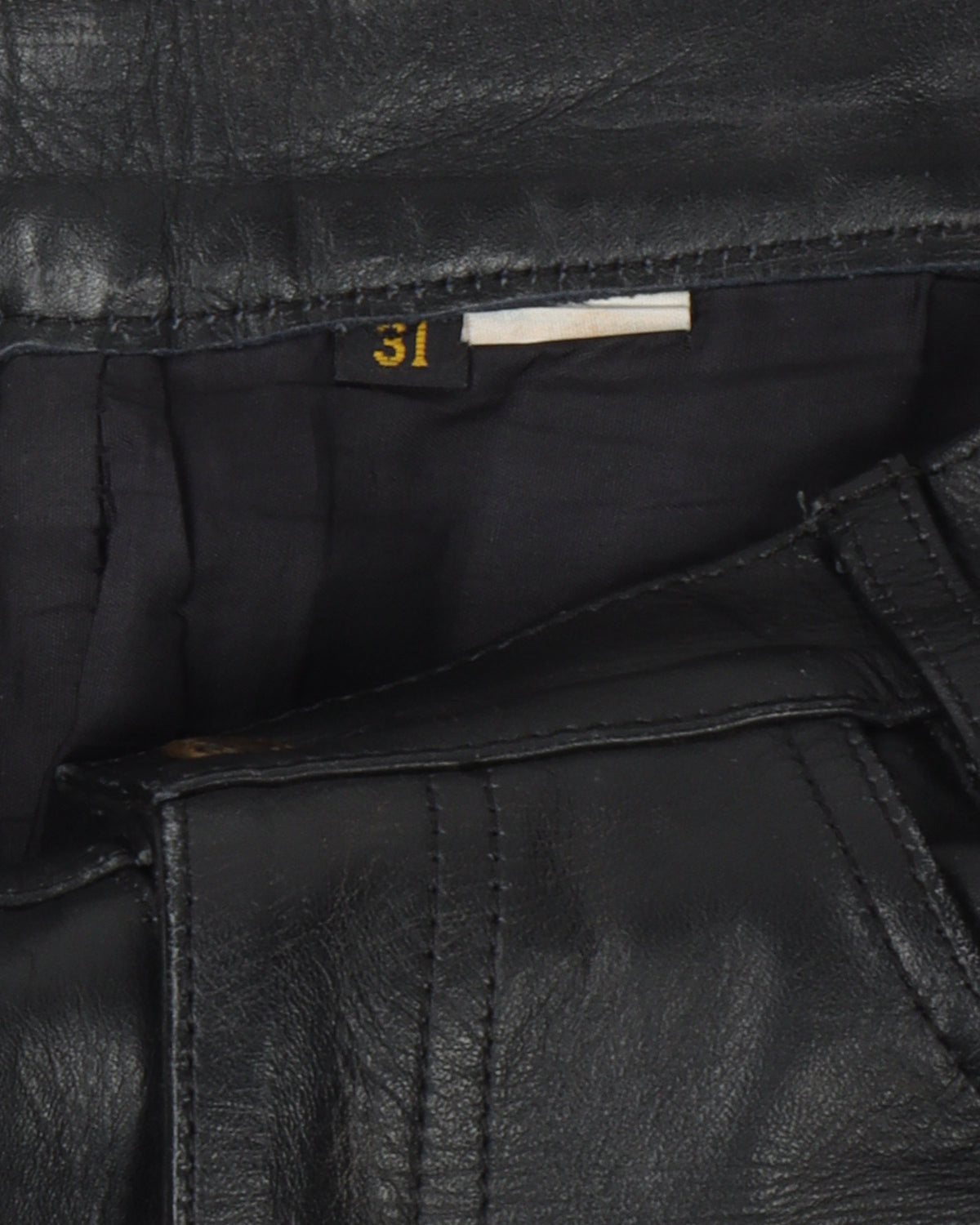Bootcut Leather Pants