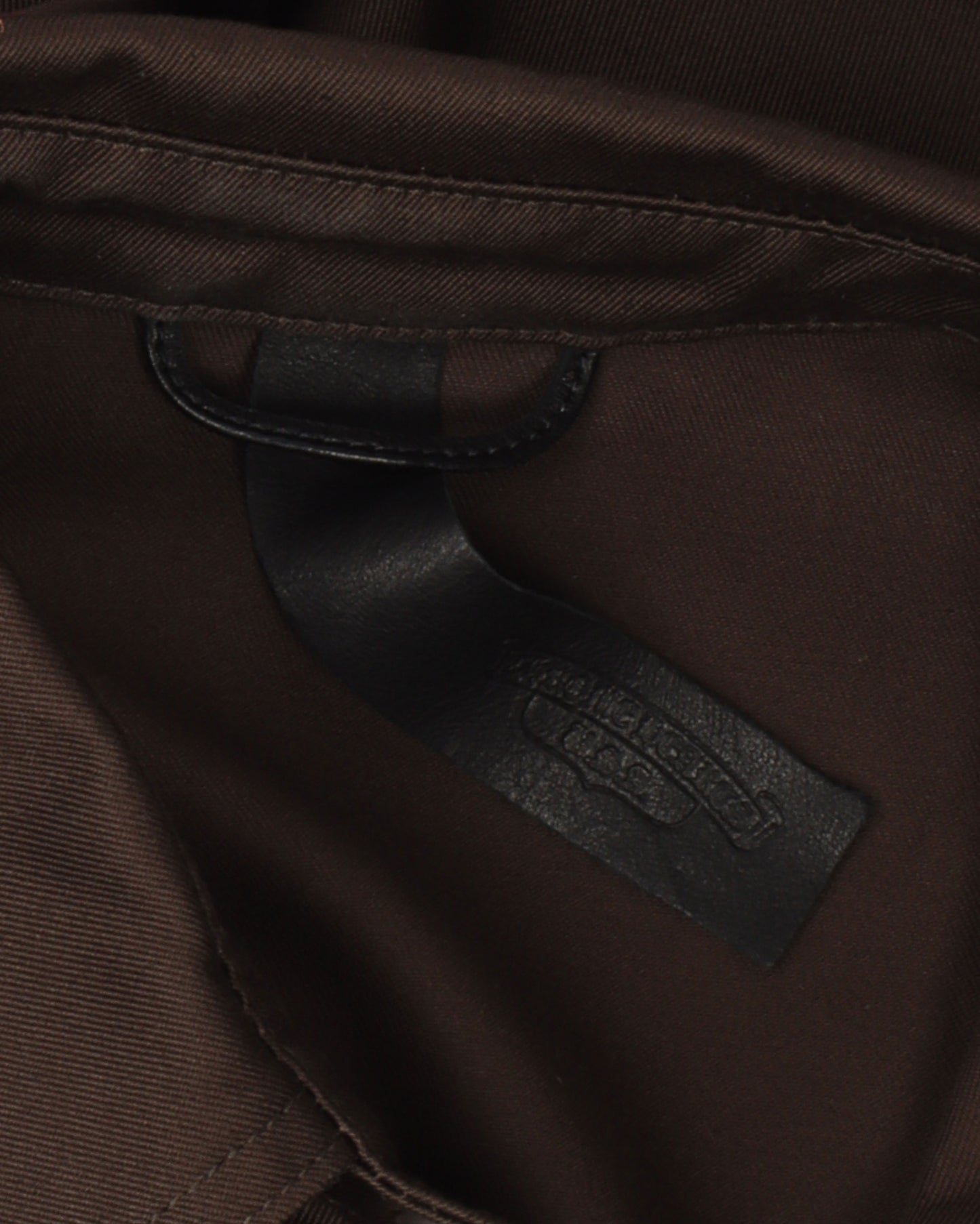 Leather Cross Work Shirt