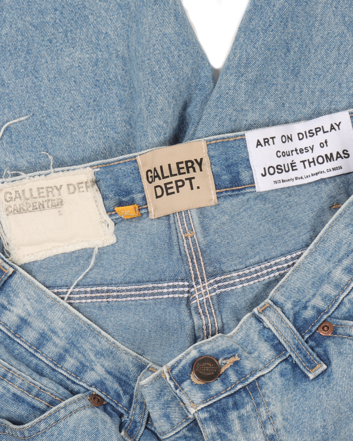 Reconstructed Denim Carpenter Shorts