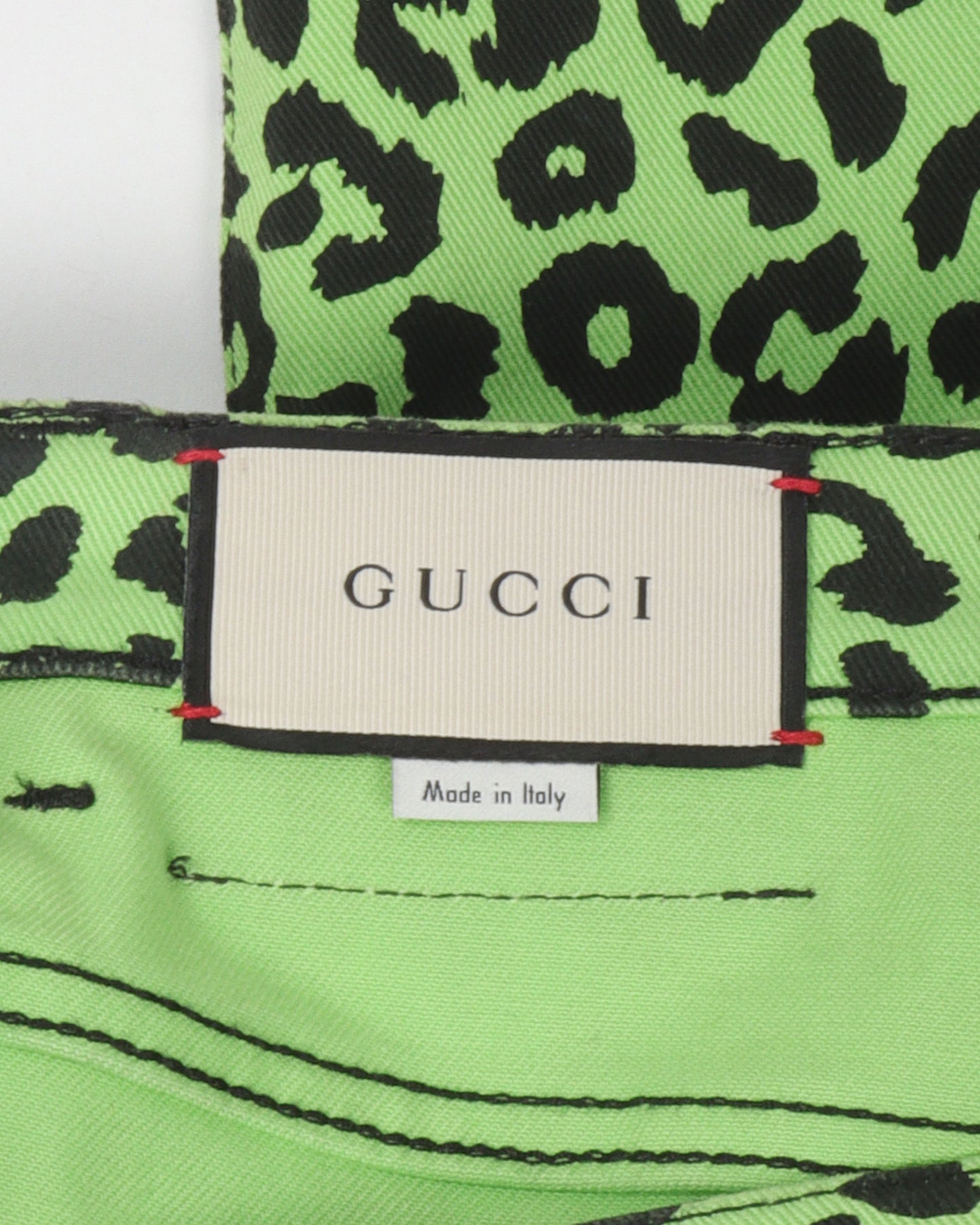 Leopard Print Jeans