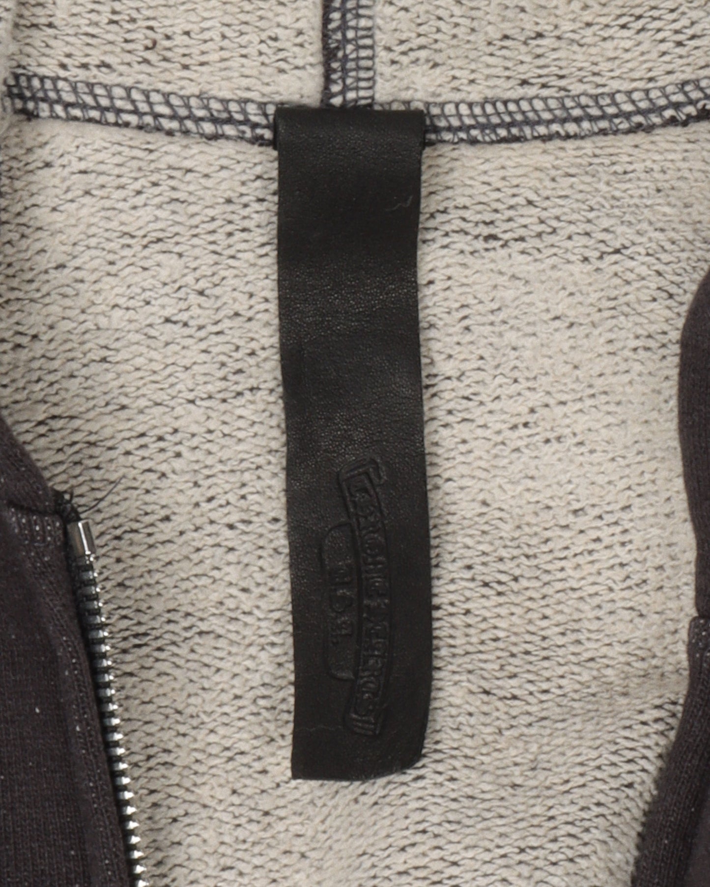 Zip Up Tonal Hoodie