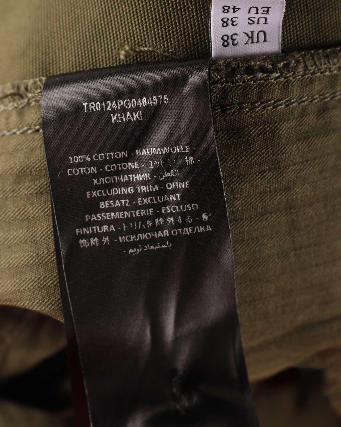 Tapered Cargo Trousers