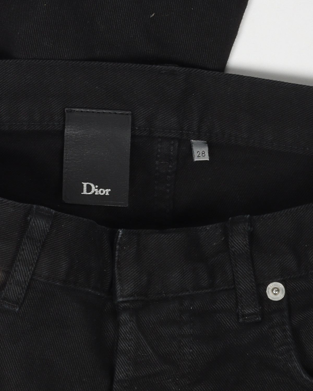 Distressed Black Jeans