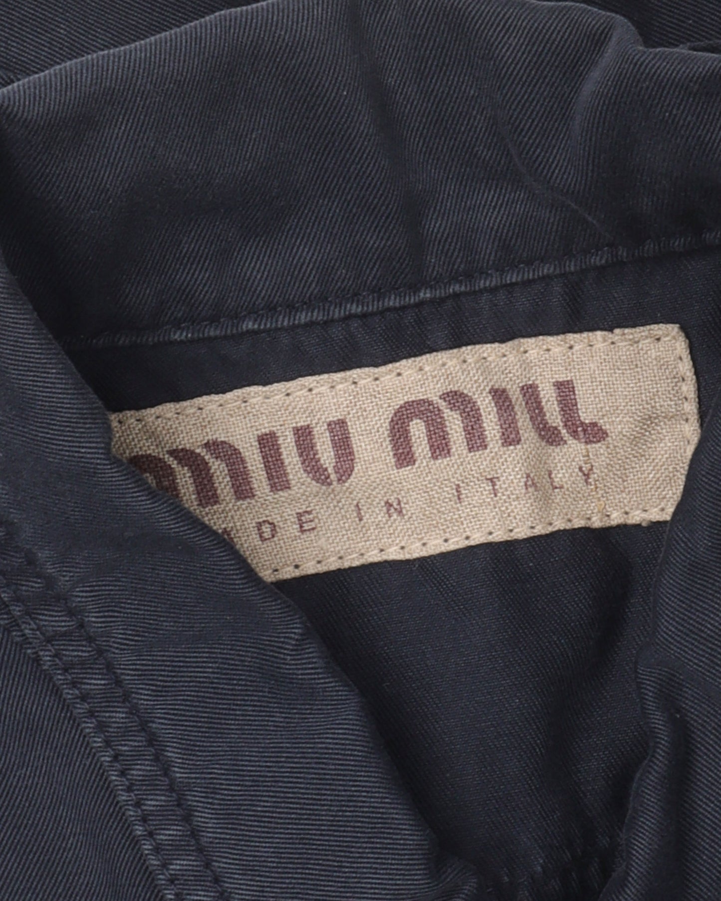 Miu-Miu Two Pocket Western Vest