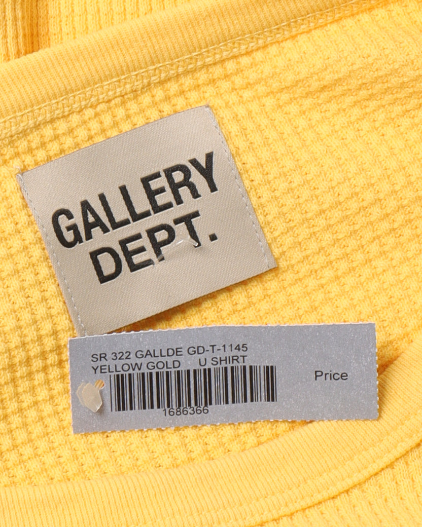 Yellow Thermal Shirt