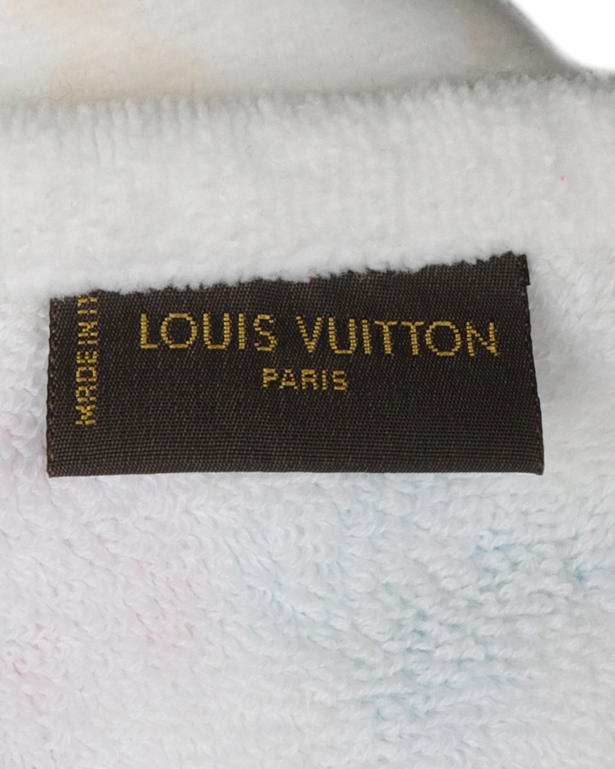 Monogram Floral Bath Towel