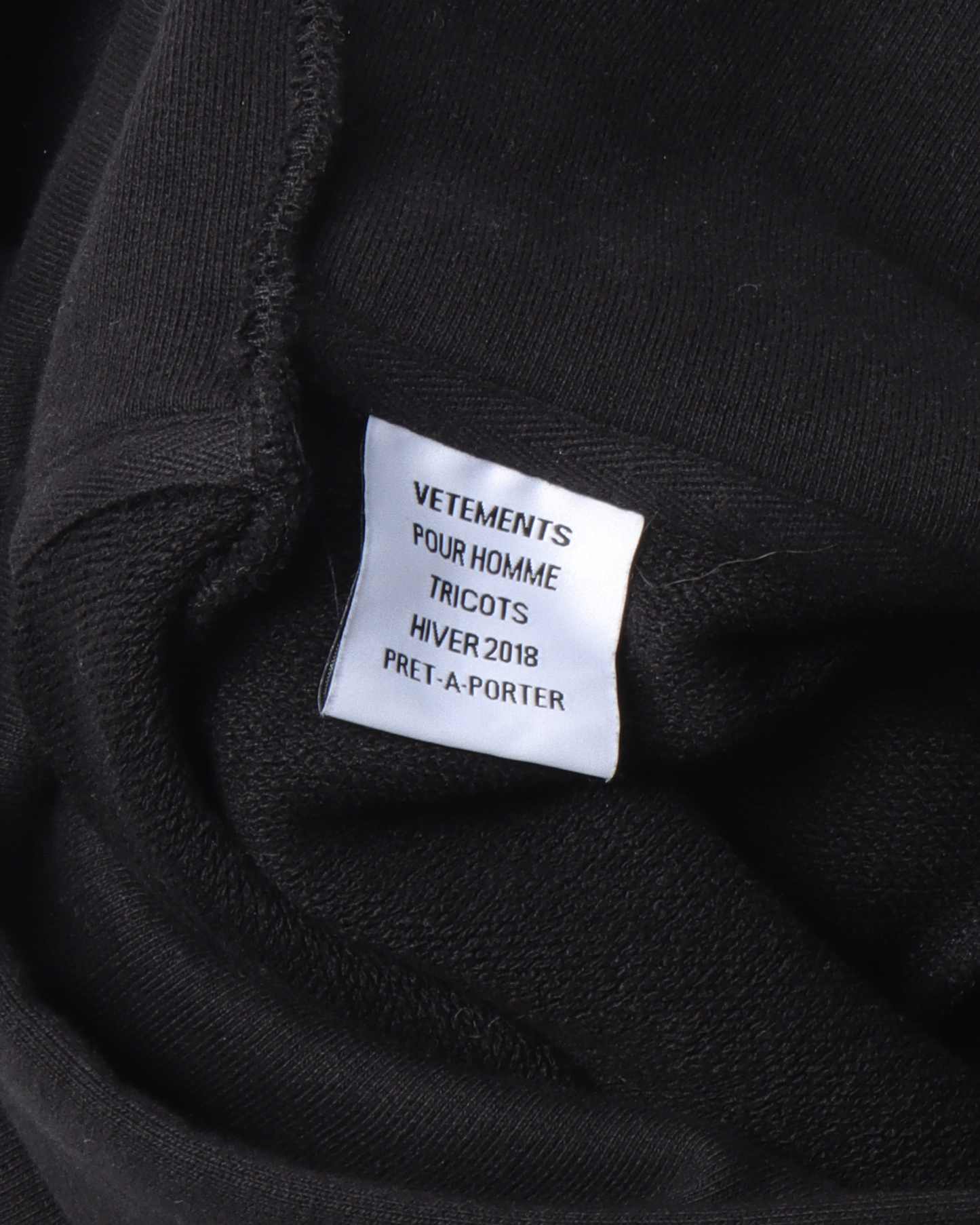 FW18 "Antwerpen" Reconstructed Hoodie