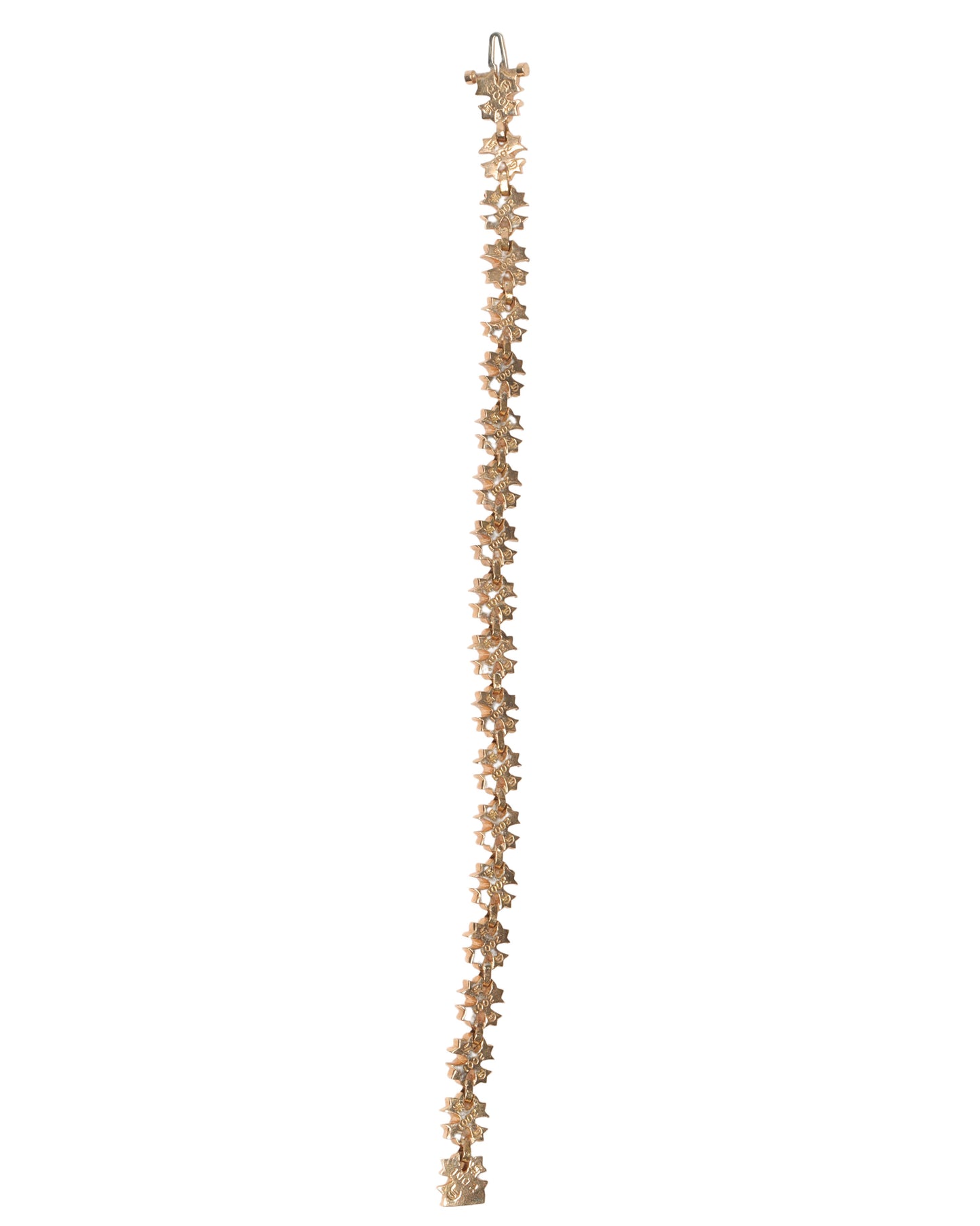 Gold Cross Bracelet