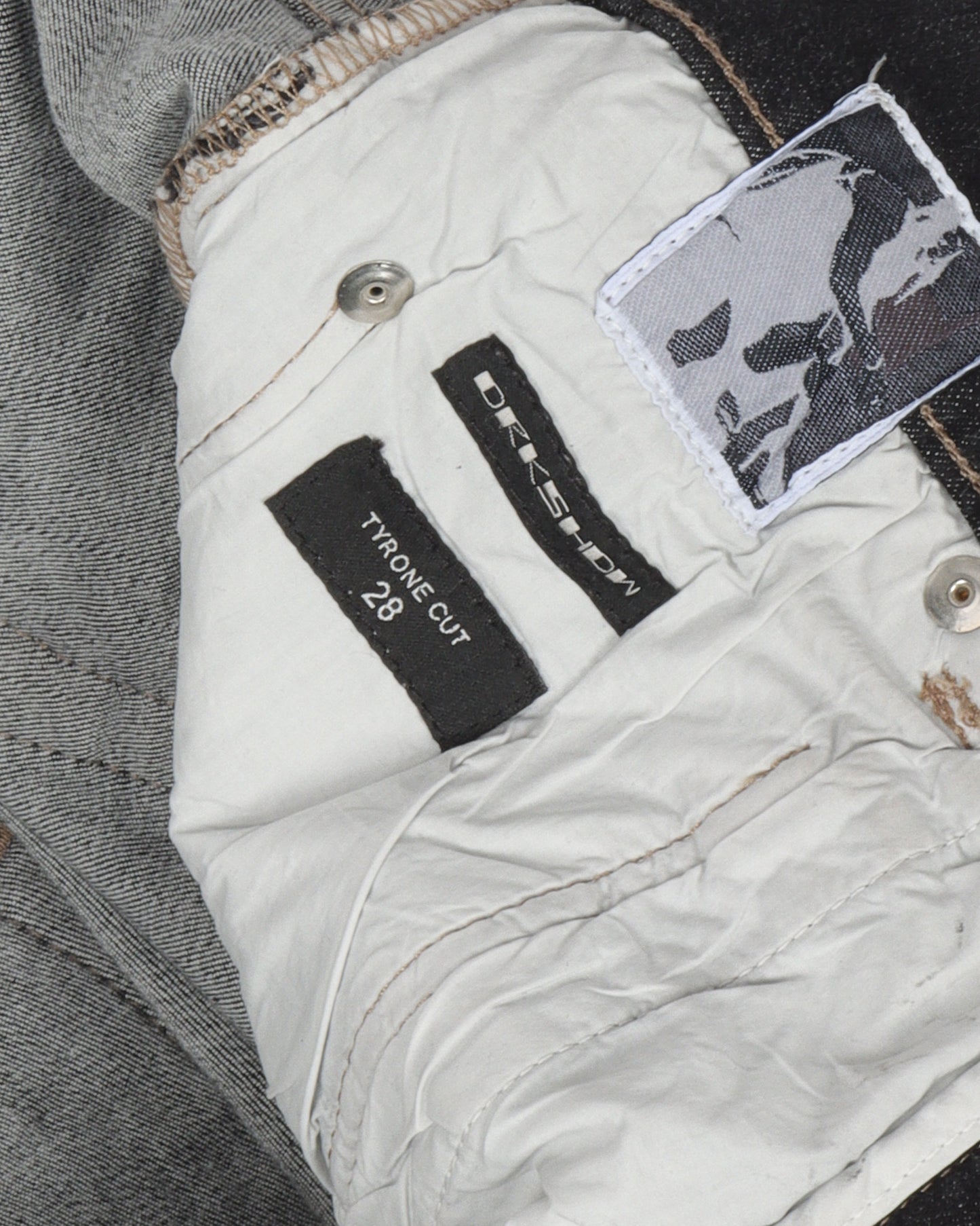 Tyron Waxed Denim Jeans