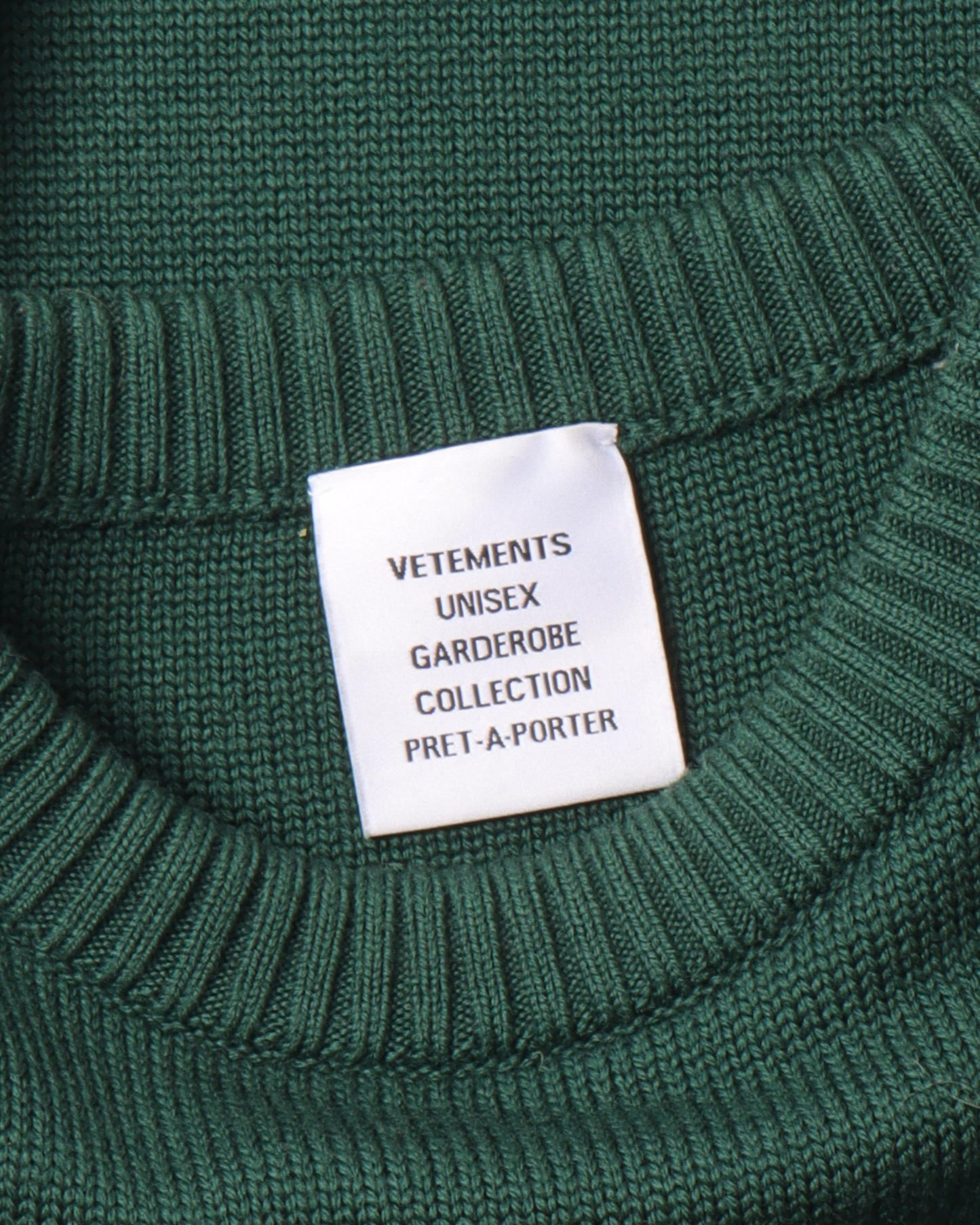 Wool Logo Sweater
