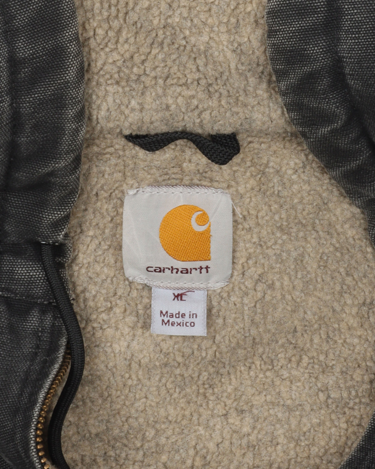 Carhartt Fleece Lined Hooded Work Jacket