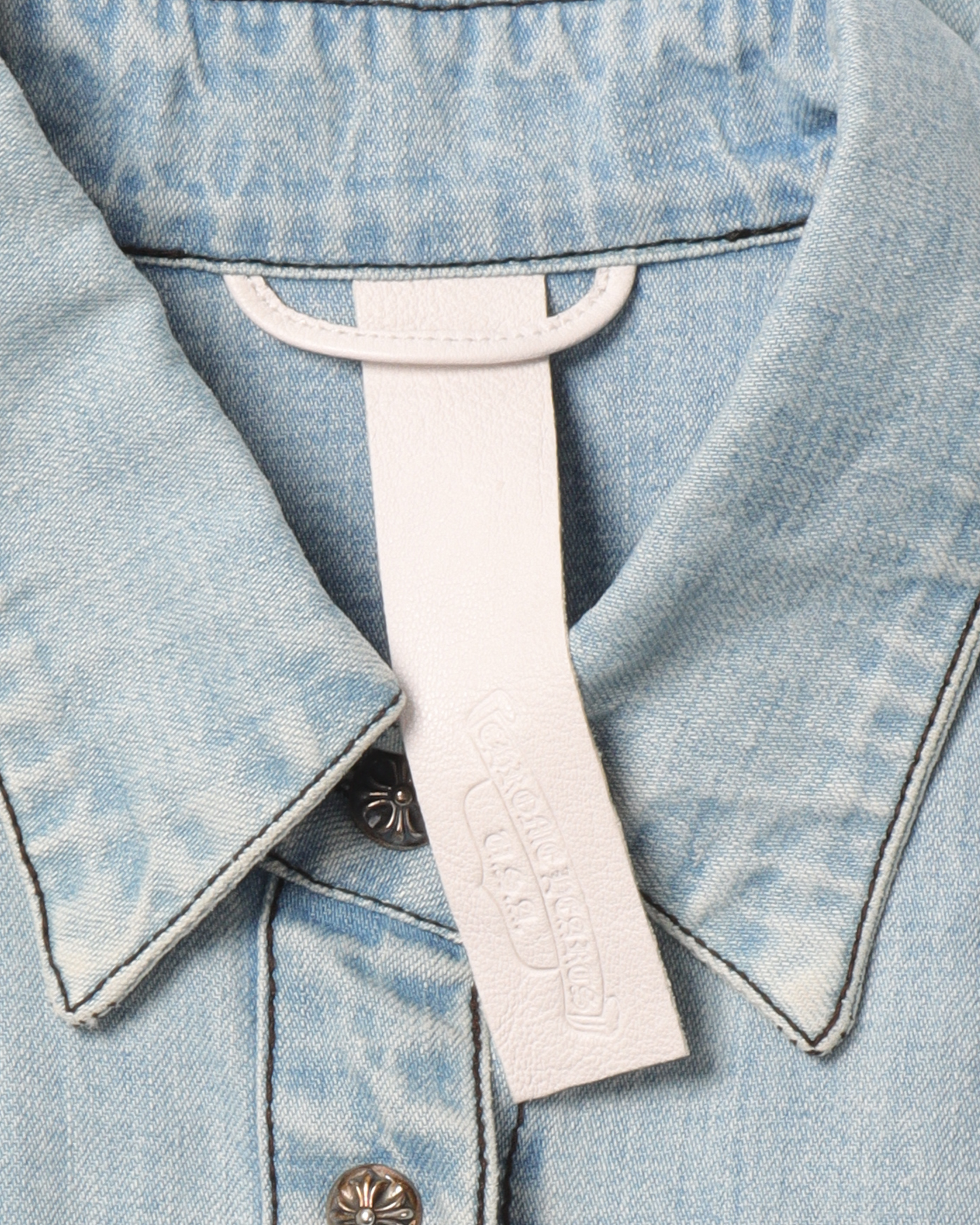 Denim Cross Patch Shirt