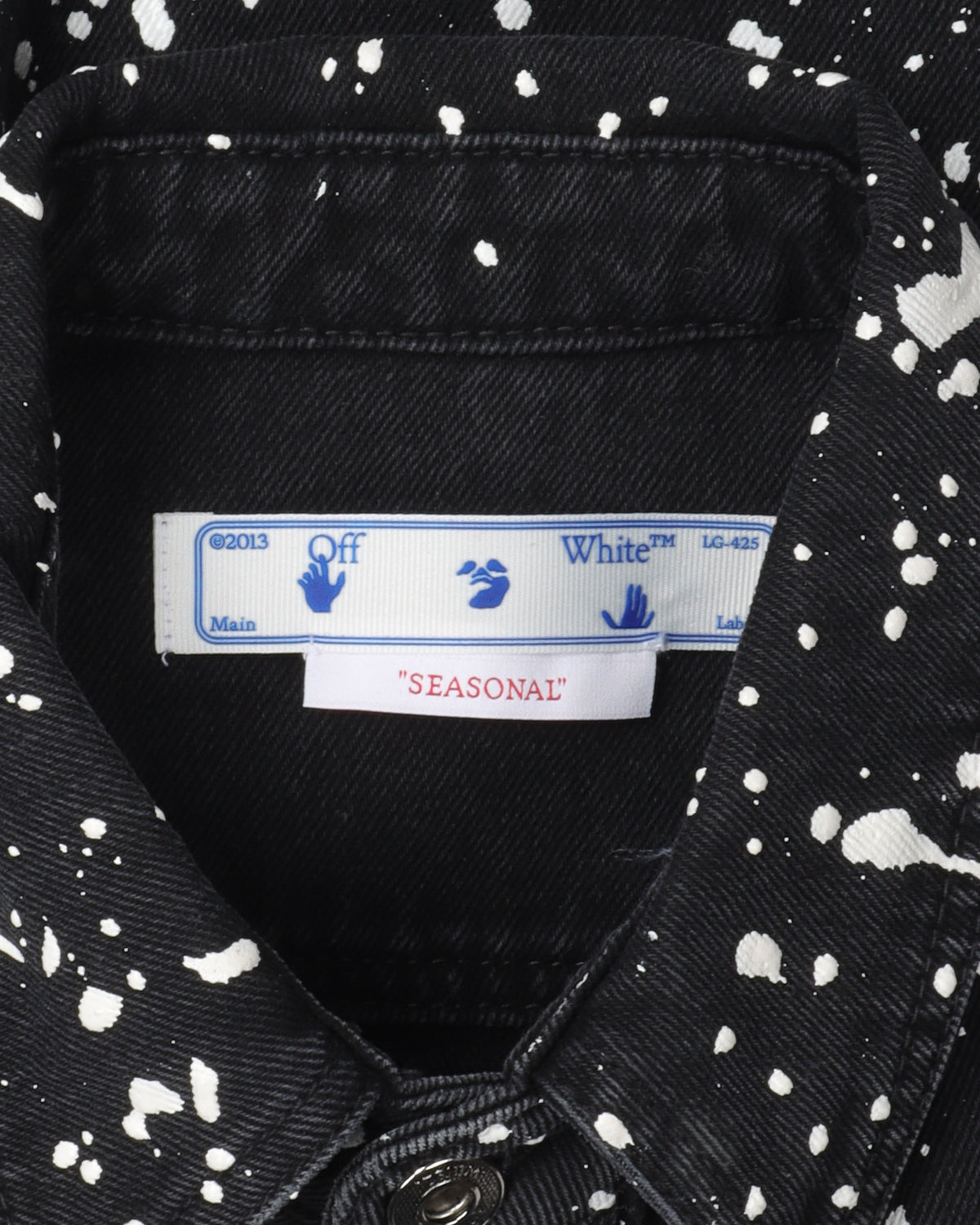 Painted Denim Shirt