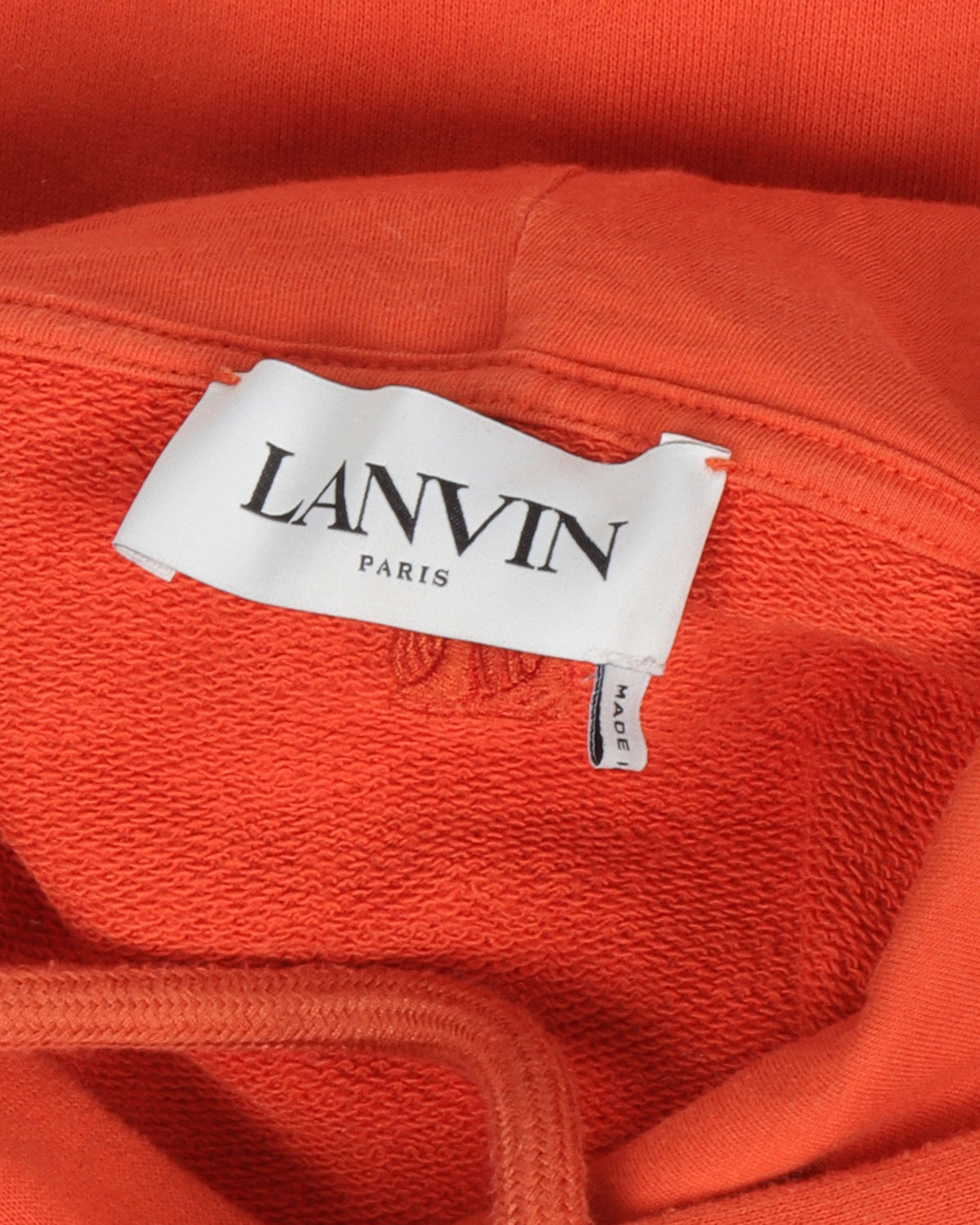 Embroidered Logo Hoodie