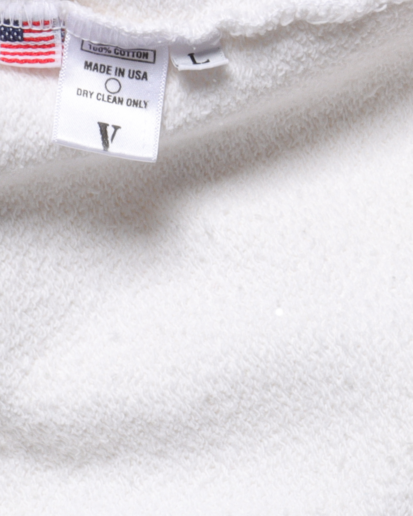 White Raw Hoodie