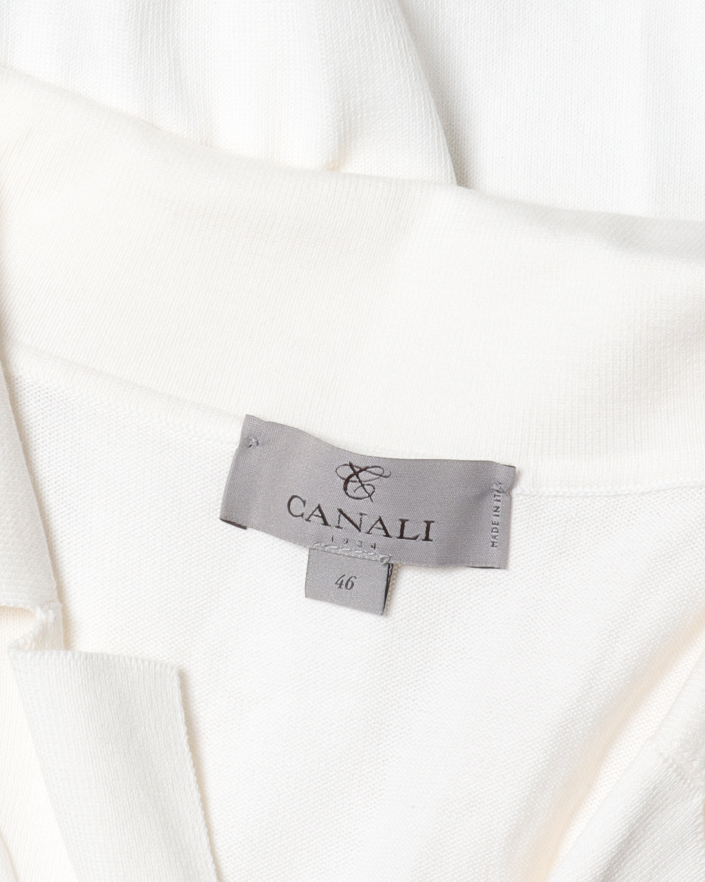 Knitted Cotton Polo Shirt