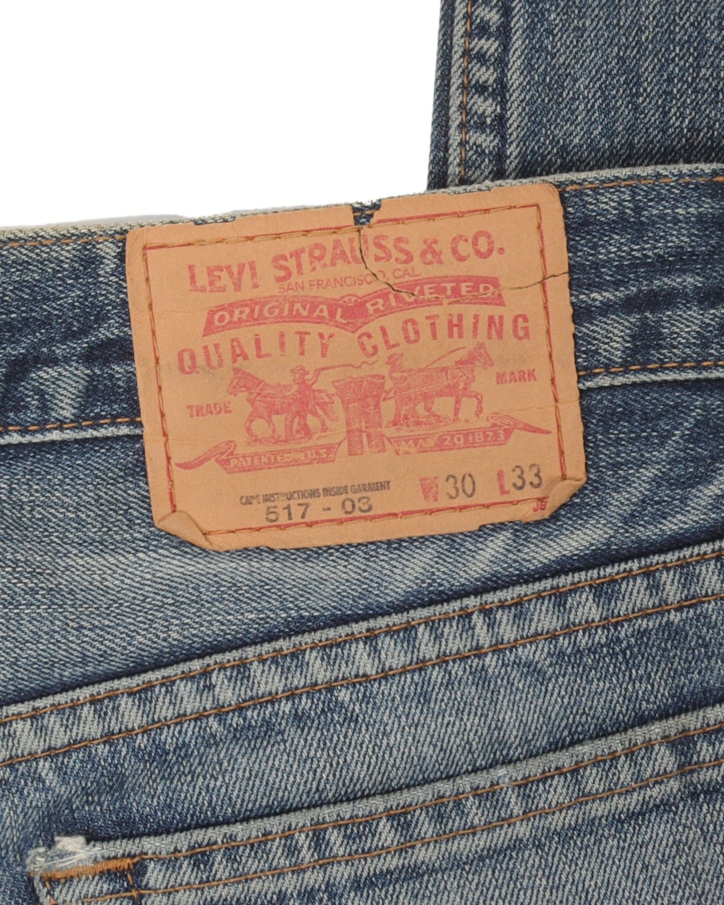 Levi's Distressed 517 Jeans