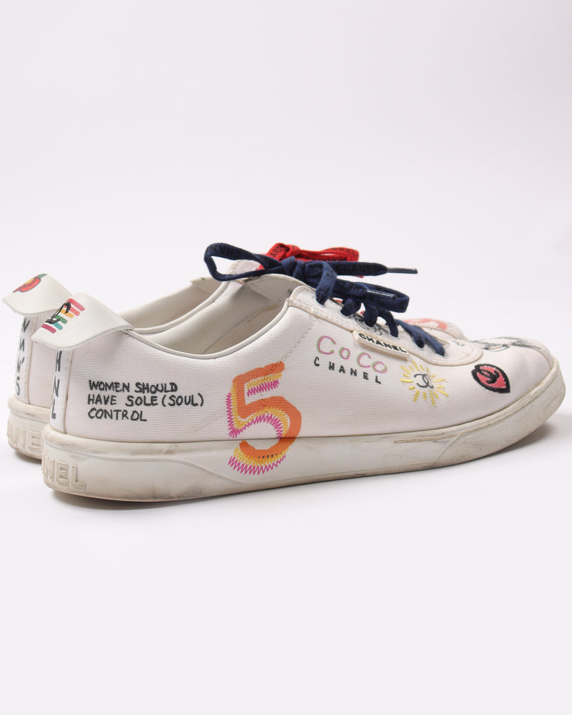 CoCo Chanel Pharrell Time Capsule Sneakers