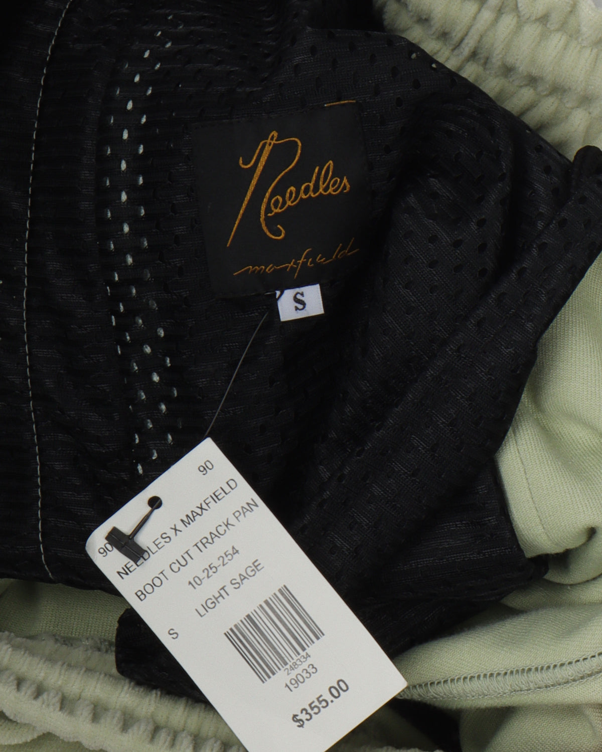 Maxfield Velour Track Pants