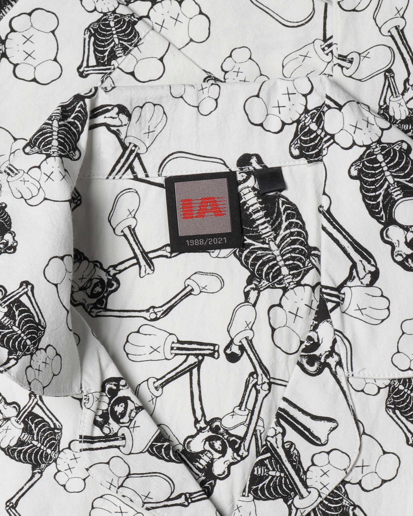 Infinite Archives Skeleton Print Pajama Set