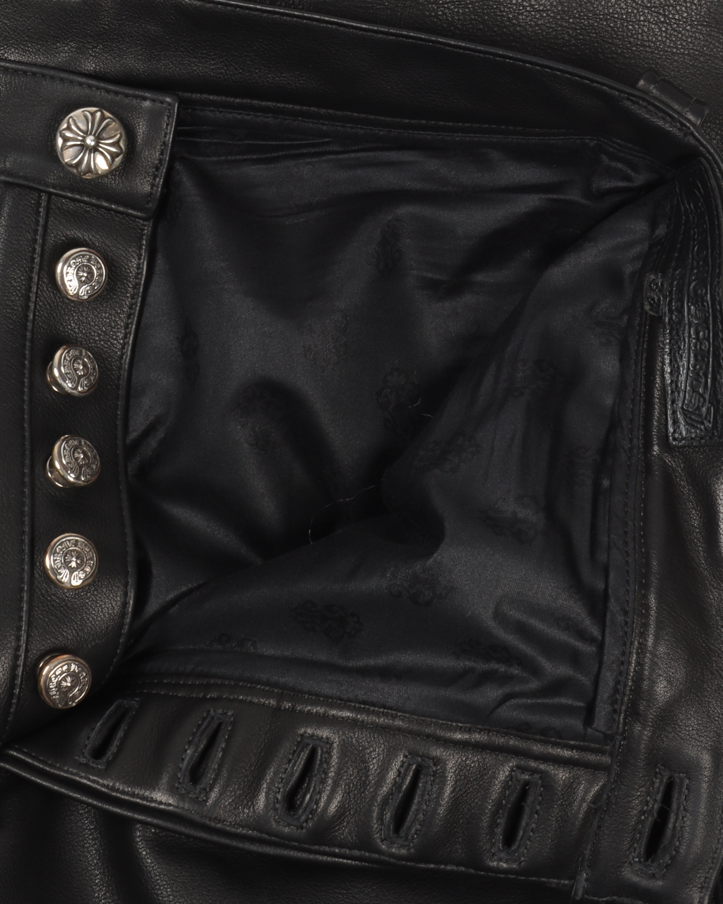 Leather Carpenter Pants