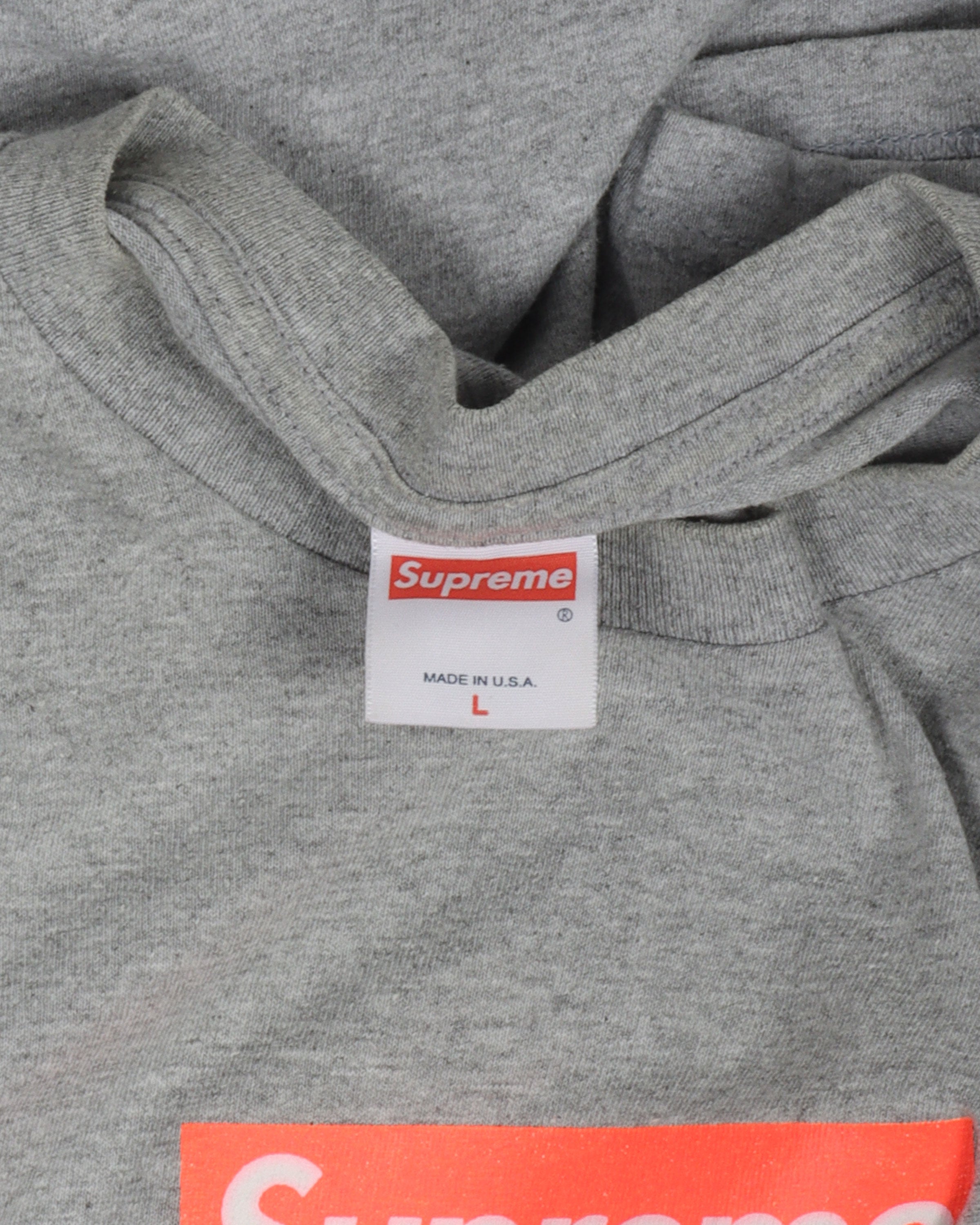 Supreme 2003 Safety Orange Box Logo T Shirt