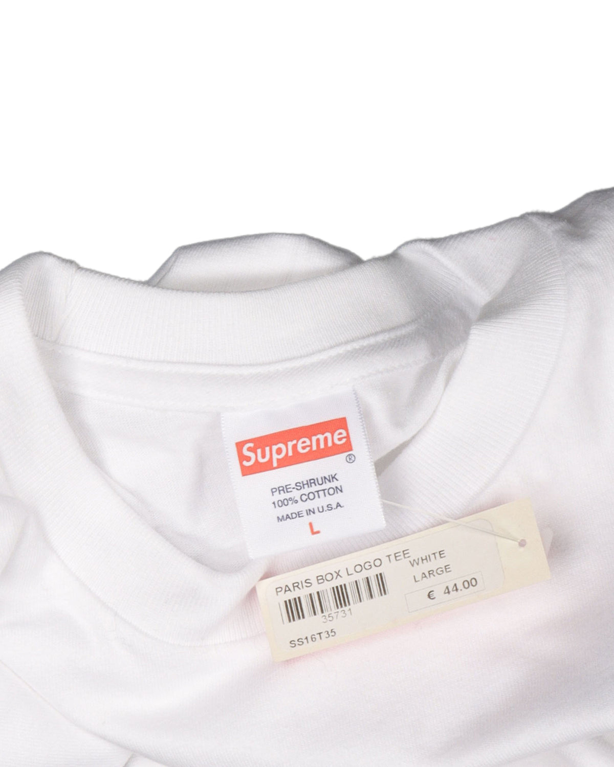 Paris Box Logo T-Shirt
