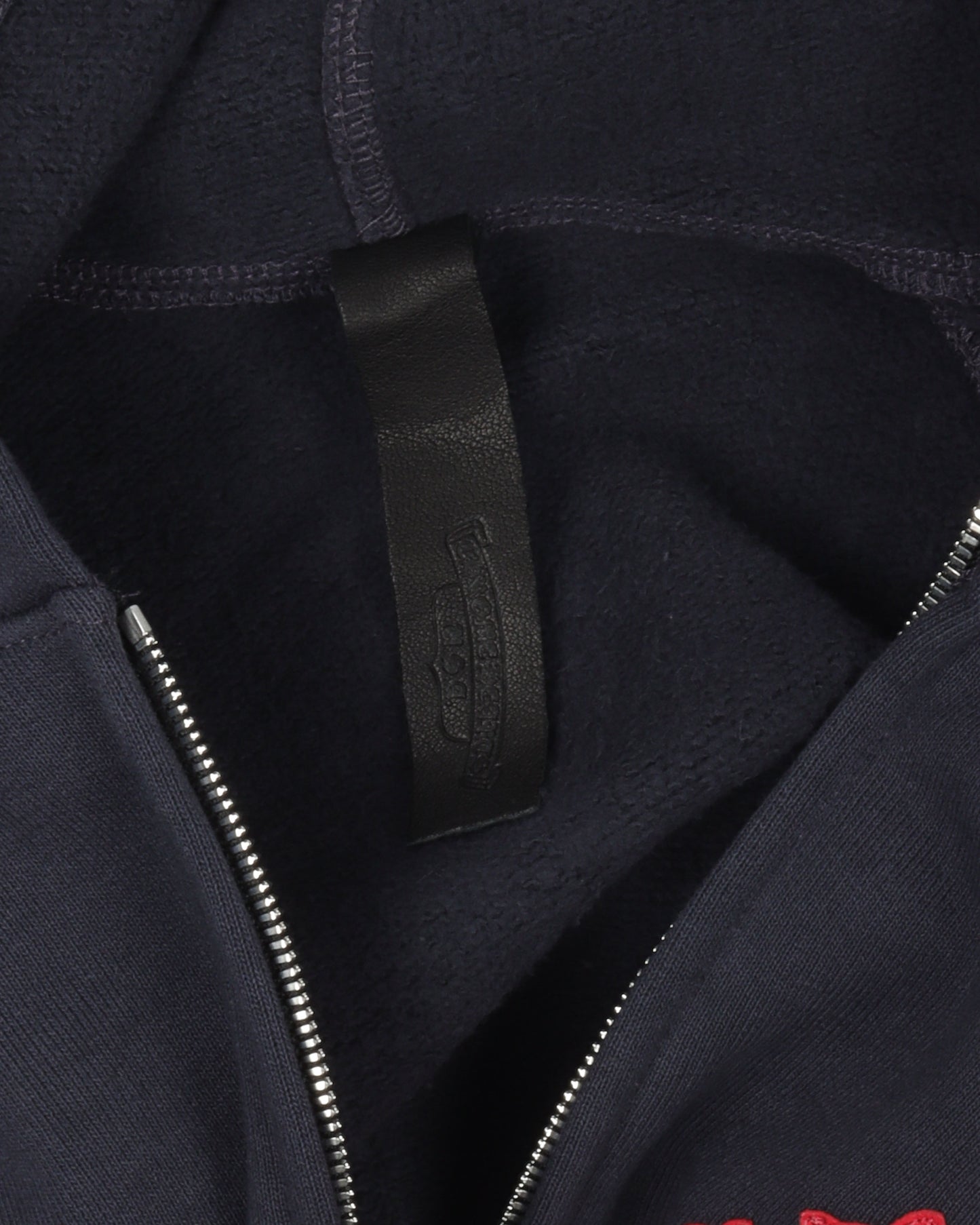 Cross Patch Zip-Up Hoodie