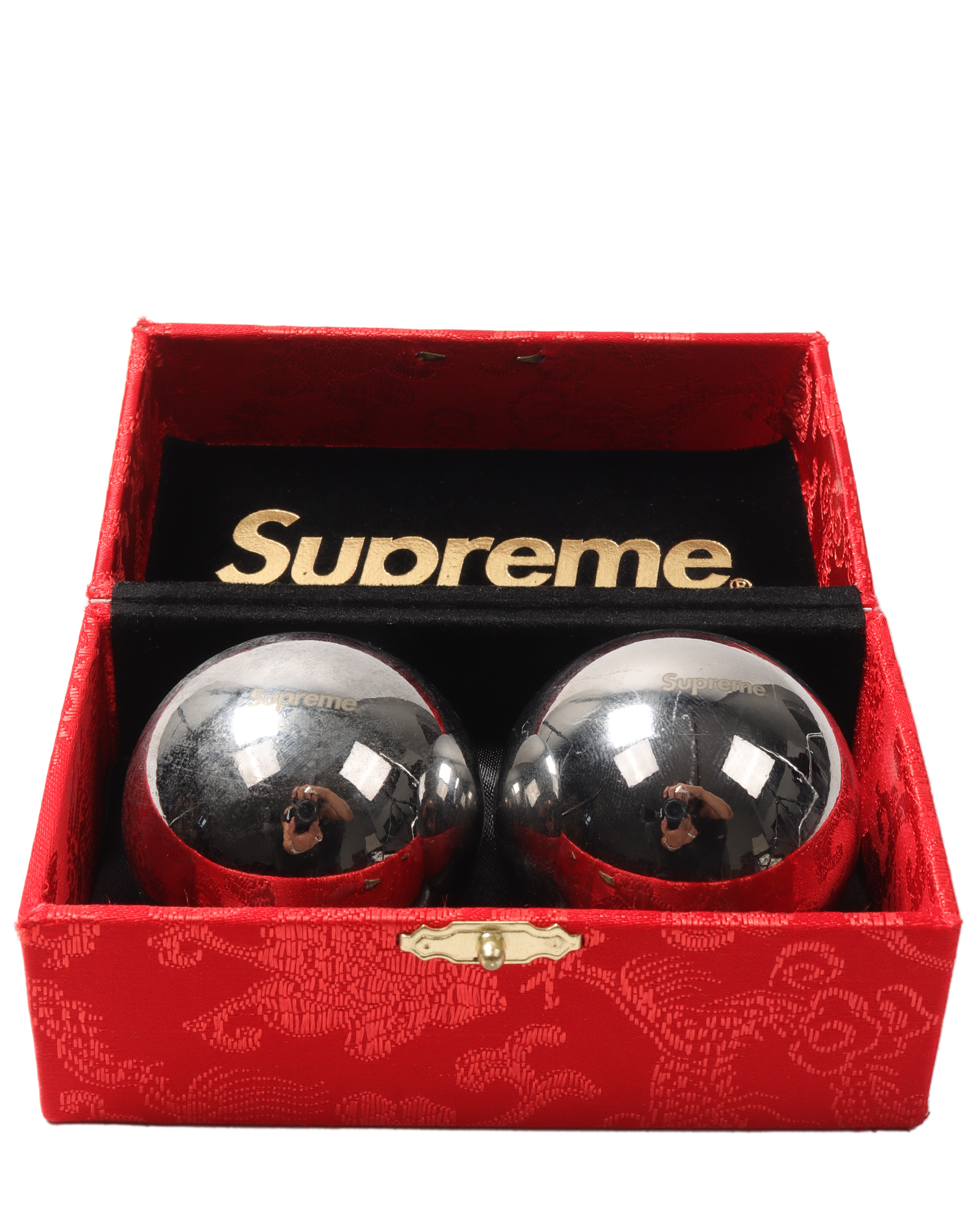 未使用品 supreme baoding balls 健身球 Supreme Silver Baoding Balls – Justin Reed