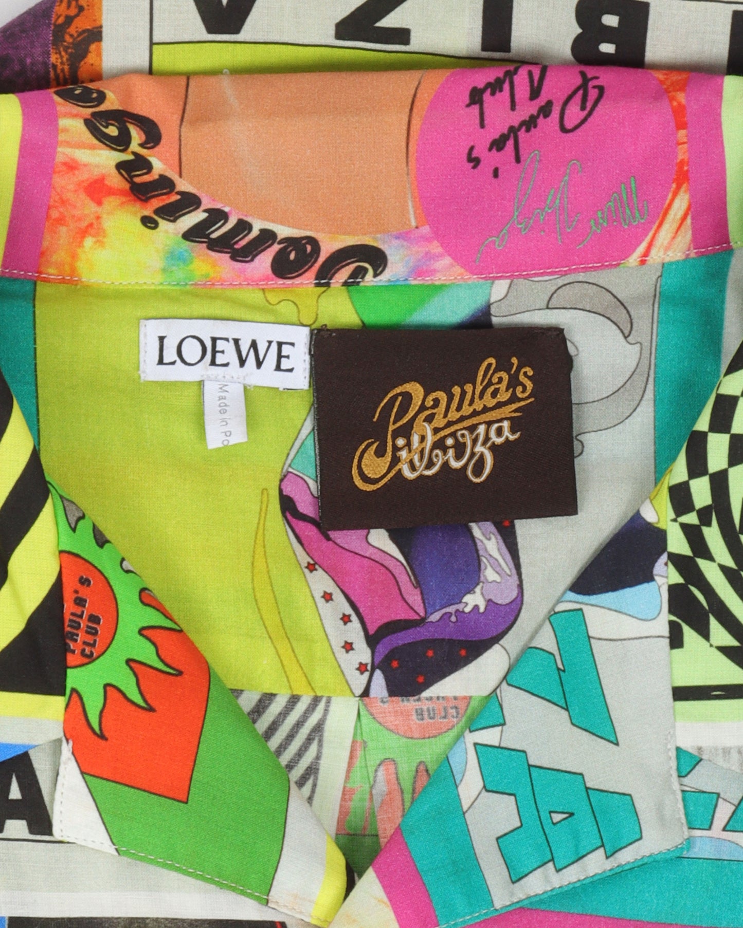 Paula's Ibiza Camp Collar Shirt