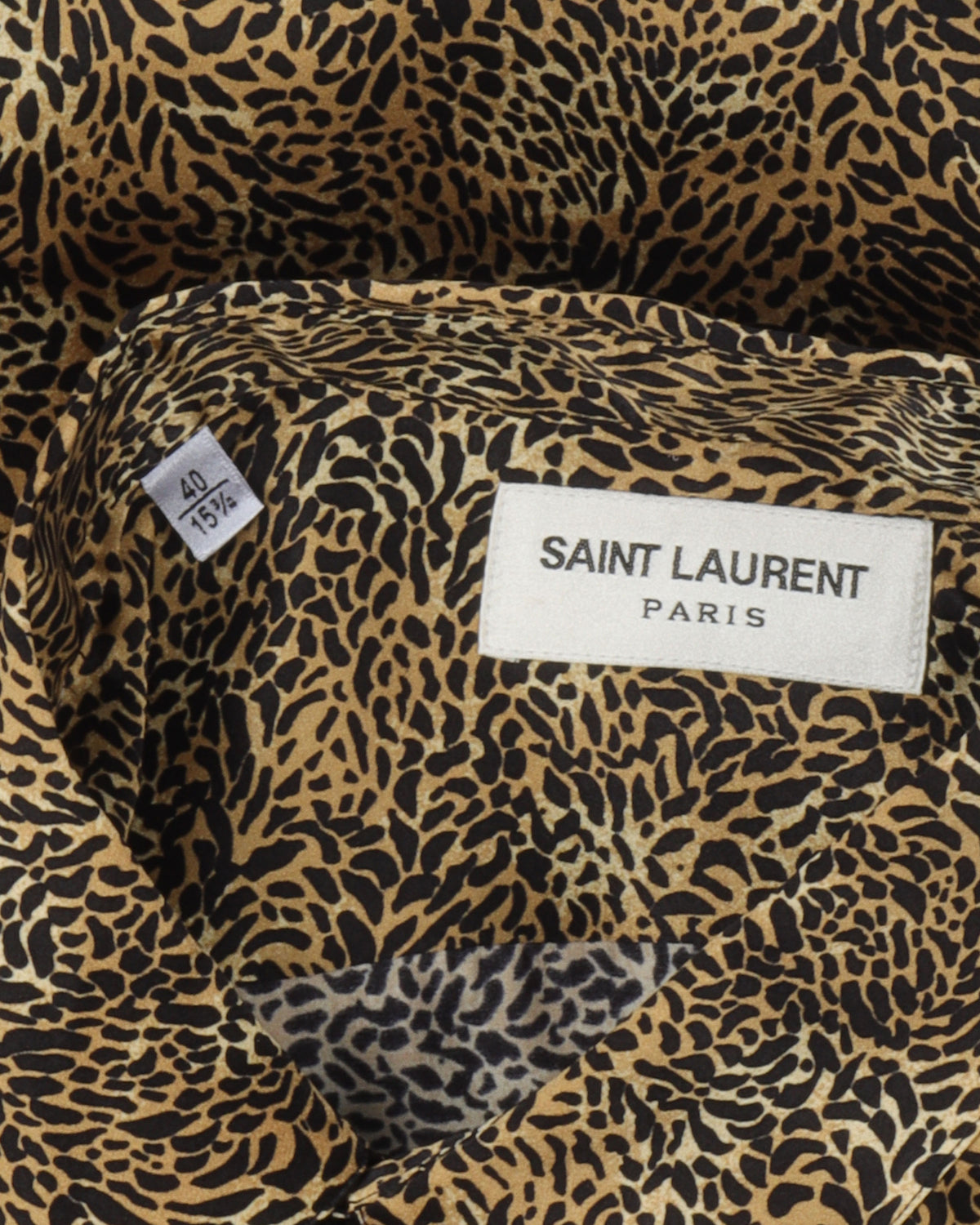Tiger Print Button Shirt