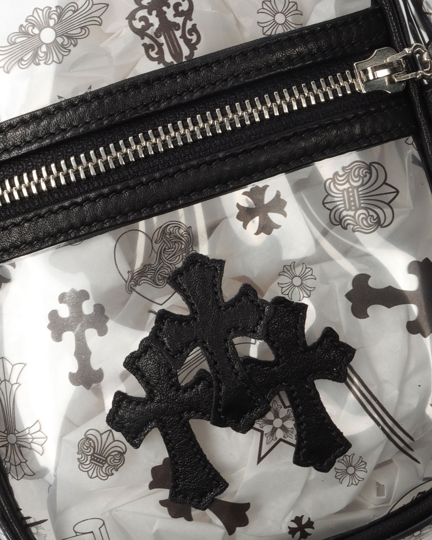 PVC Cemetery Cross Patch Bag