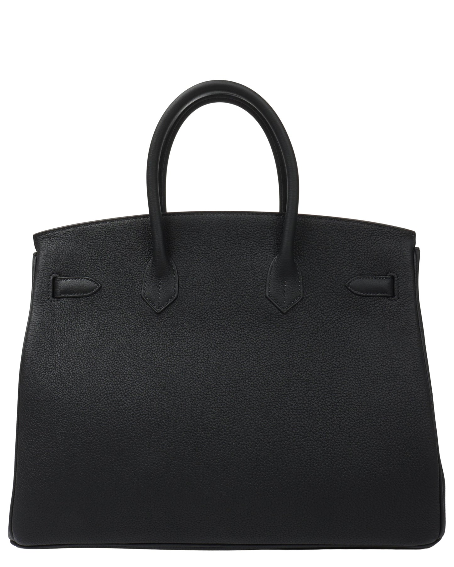 Birkin 35 Togo Calfskin Bag Noir