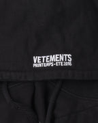 SS16 Metal Logo Hoodie