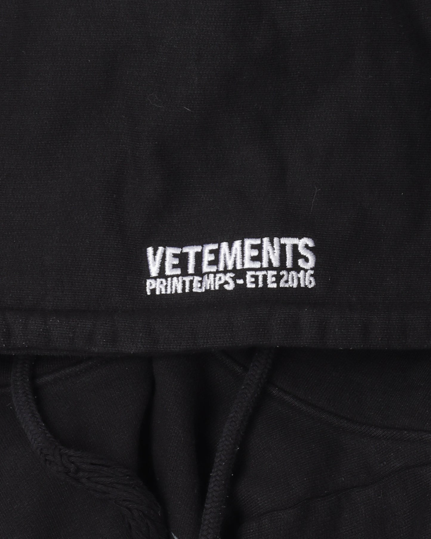 SS16 Metal Logo Hoodie