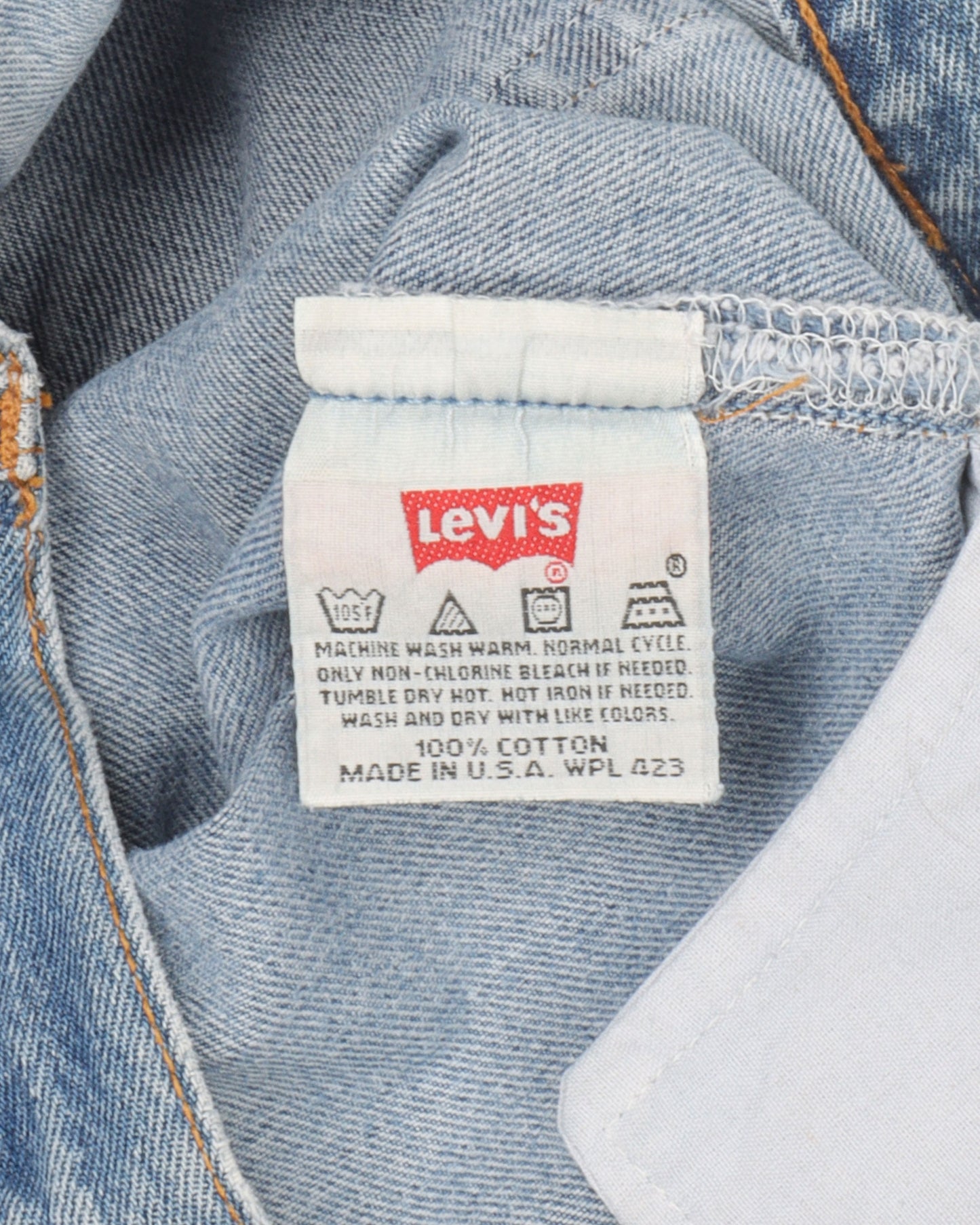 Mid Wash Levi 501 Jeans