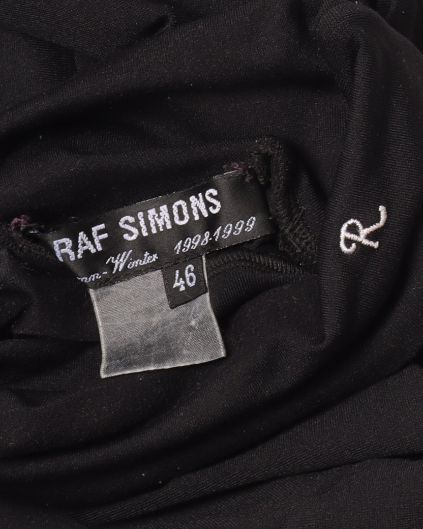 FW98 Embroidered "R" Turtleneck Shirt