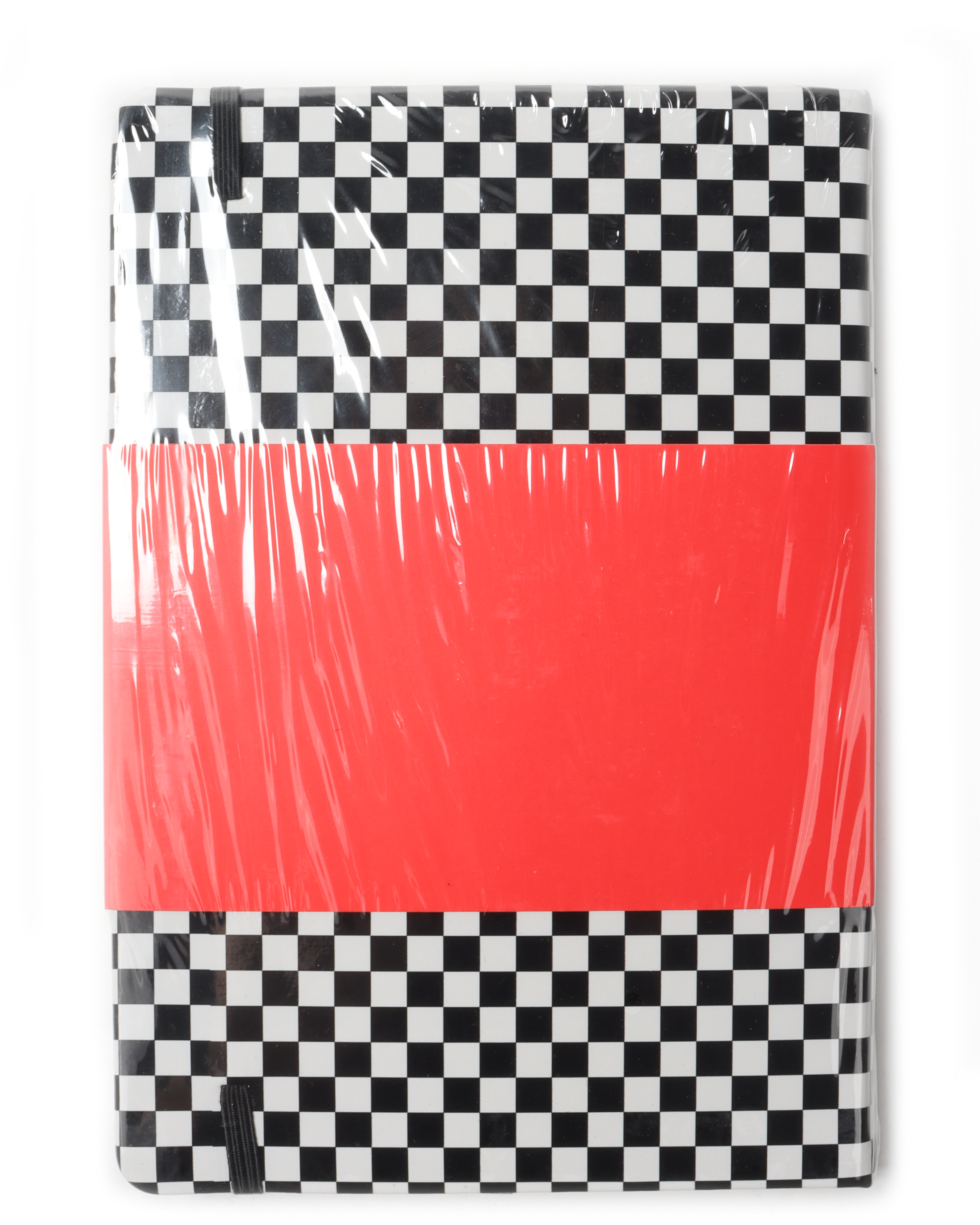 FW10 Checkered Moleskin Notebook