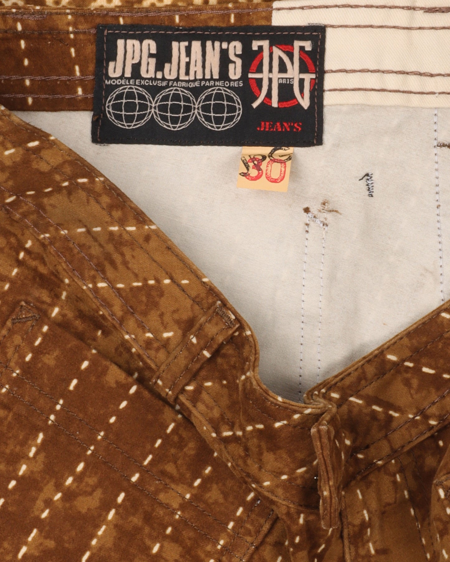 2001 Patterned Jeans