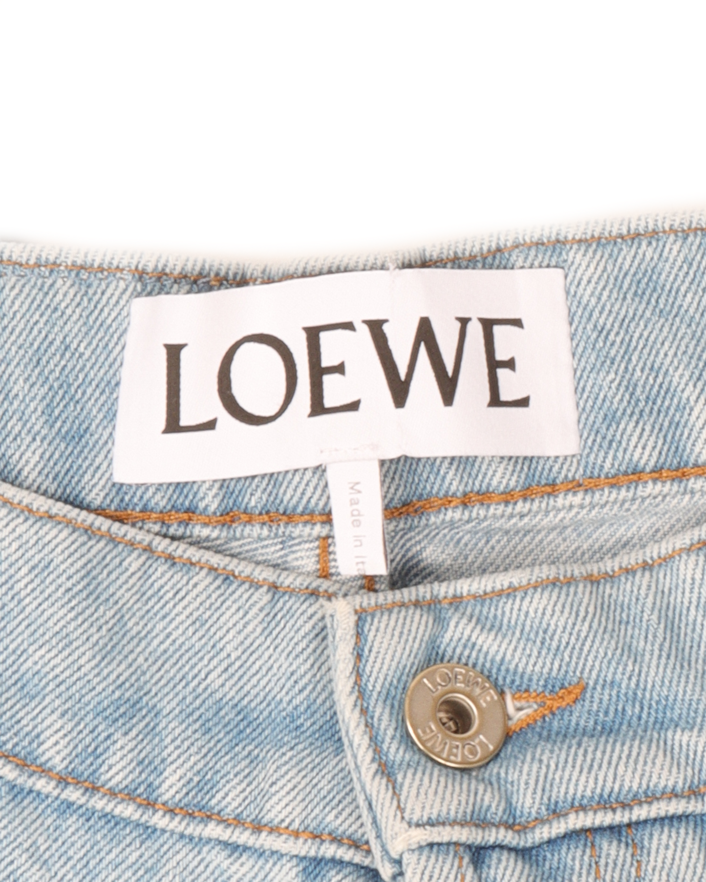 High Rise Light Blue Jeans