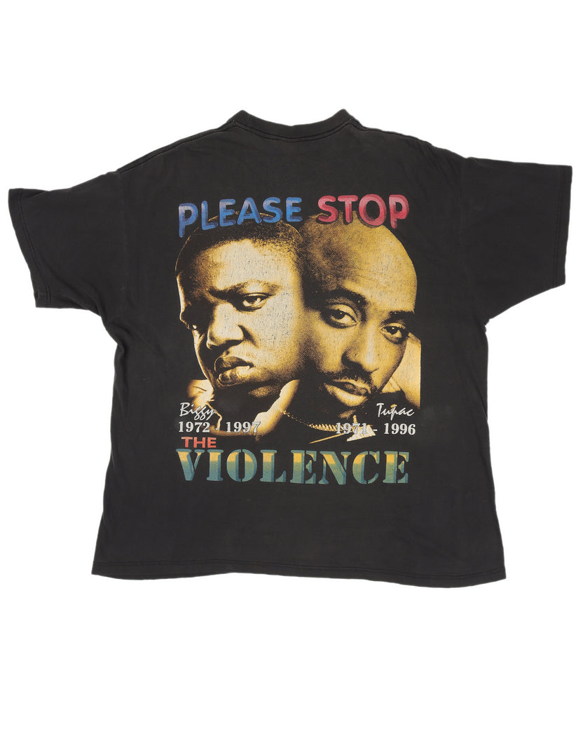 In Memory of Notorious BIG Biggie Tupac T-Shirt