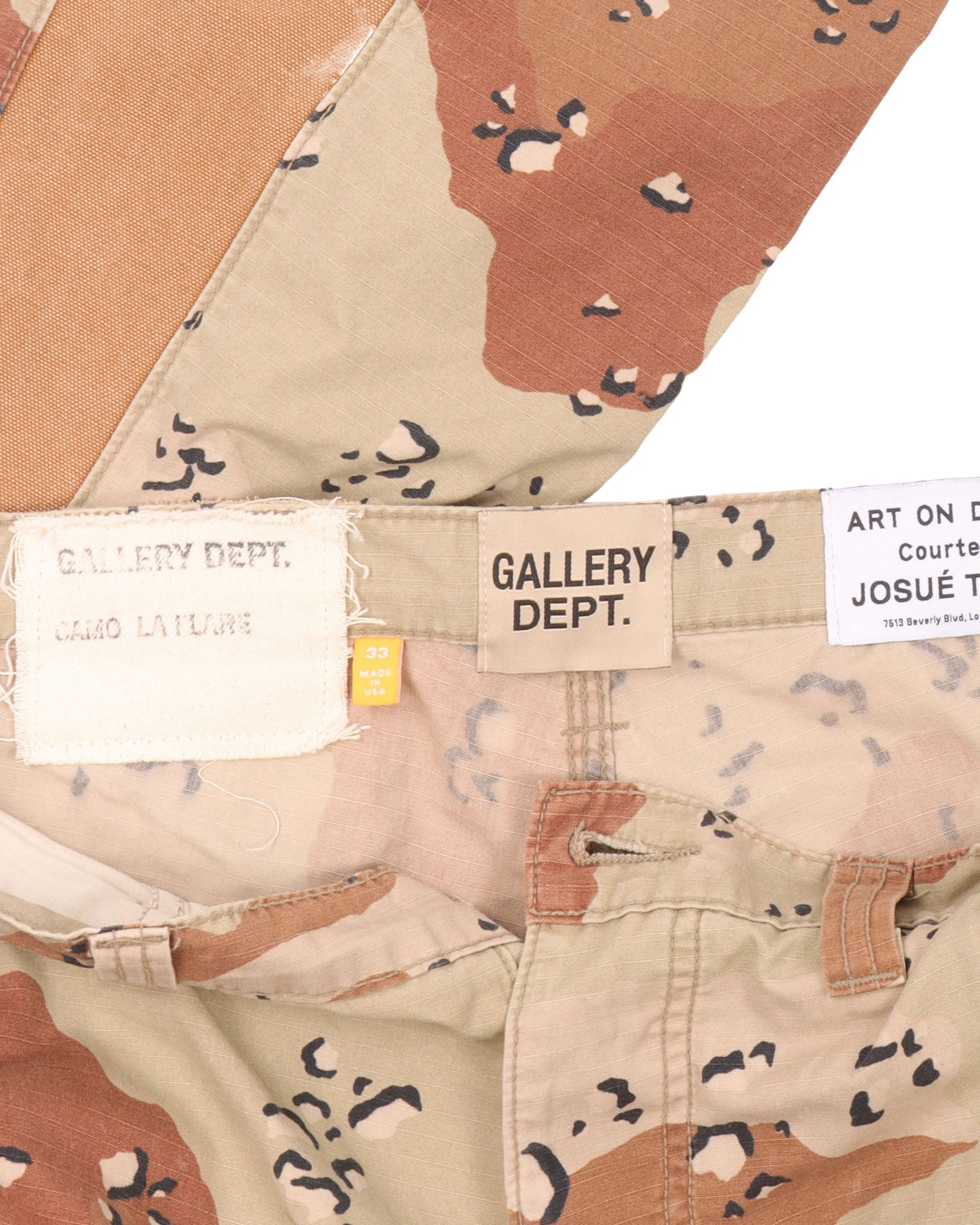 Camo La Flare Pants