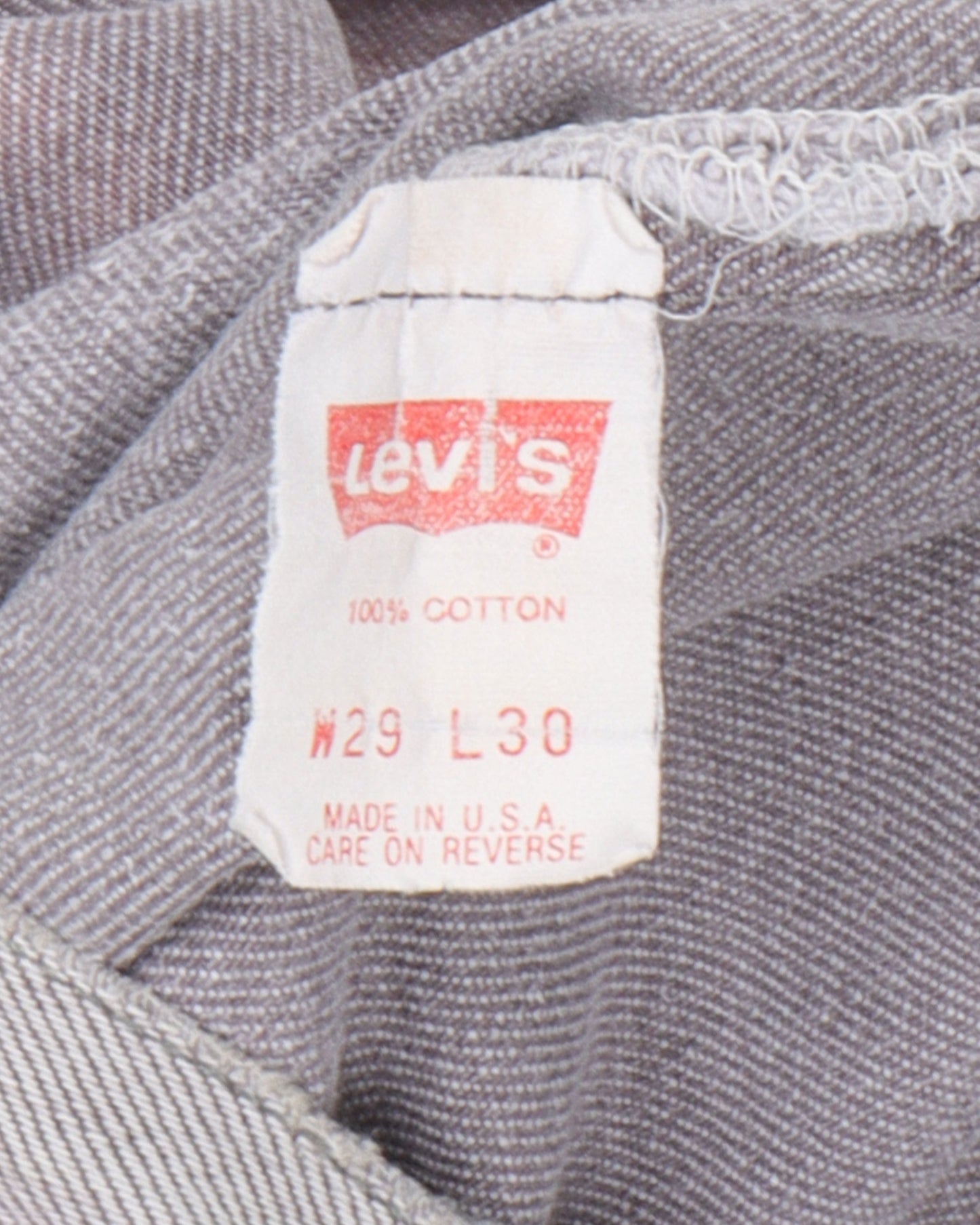 Levi's 501 Light Grey Jeans