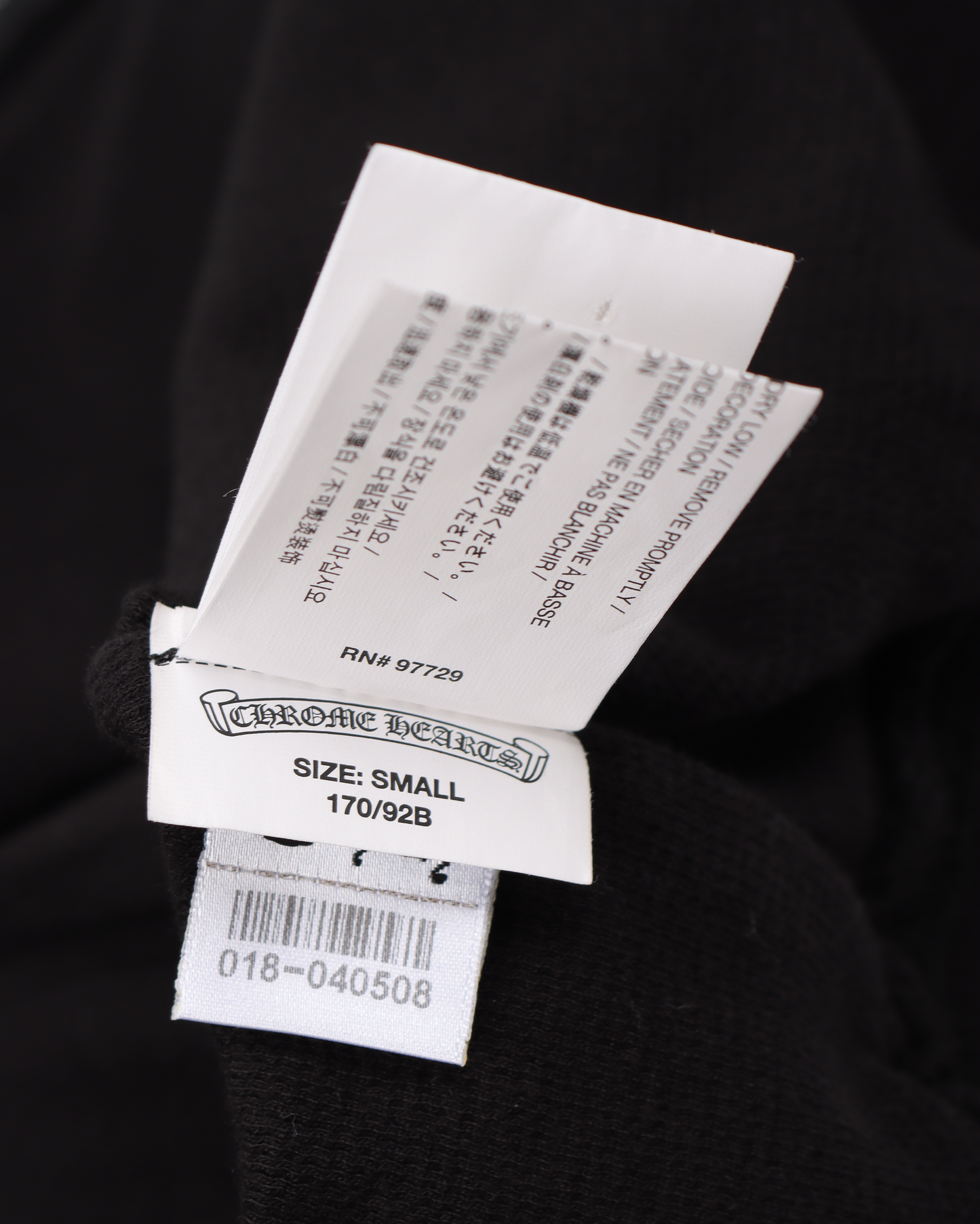 PARIS Horseshoe Logo Zip Hoodie