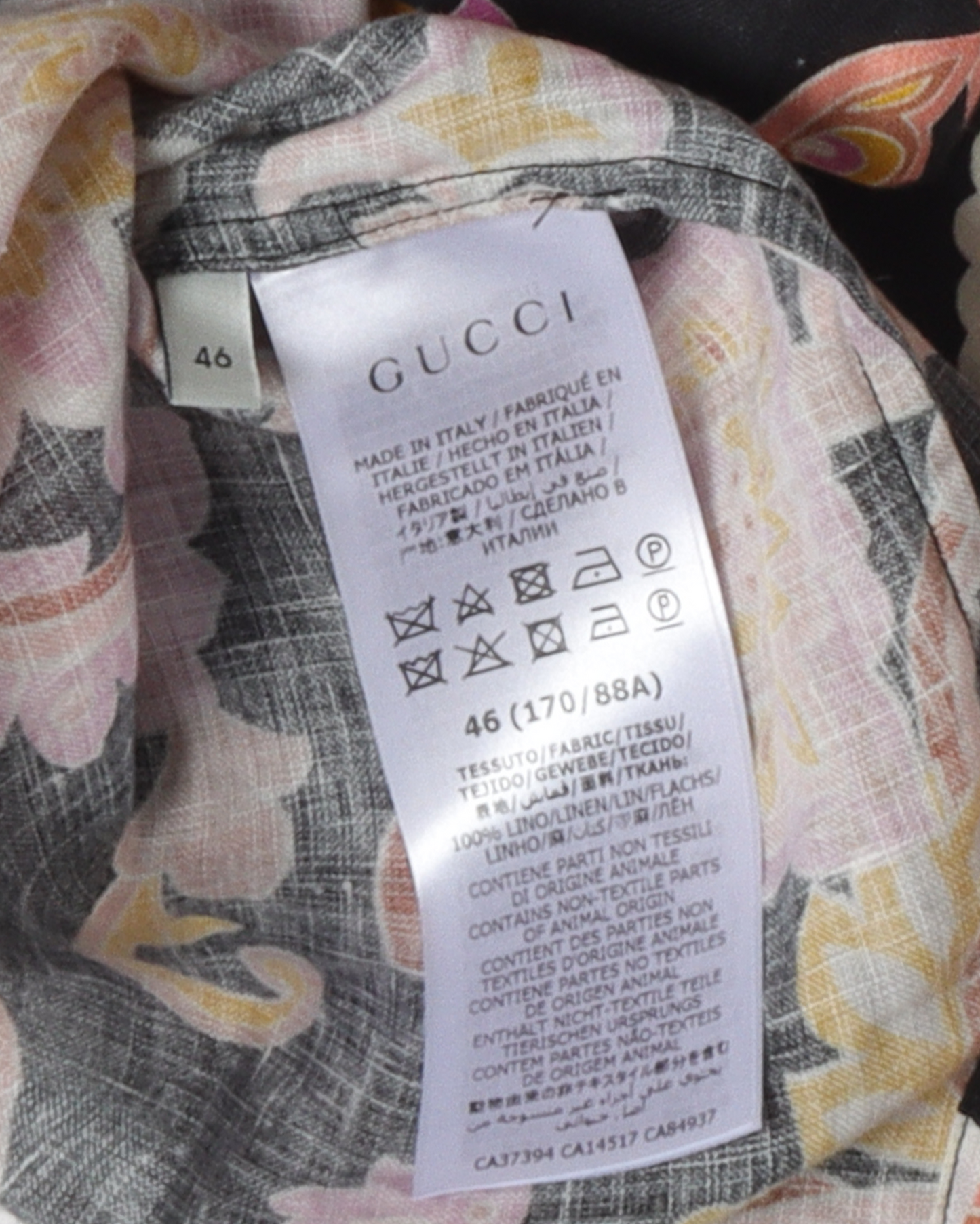 Paisley Linen Shirt