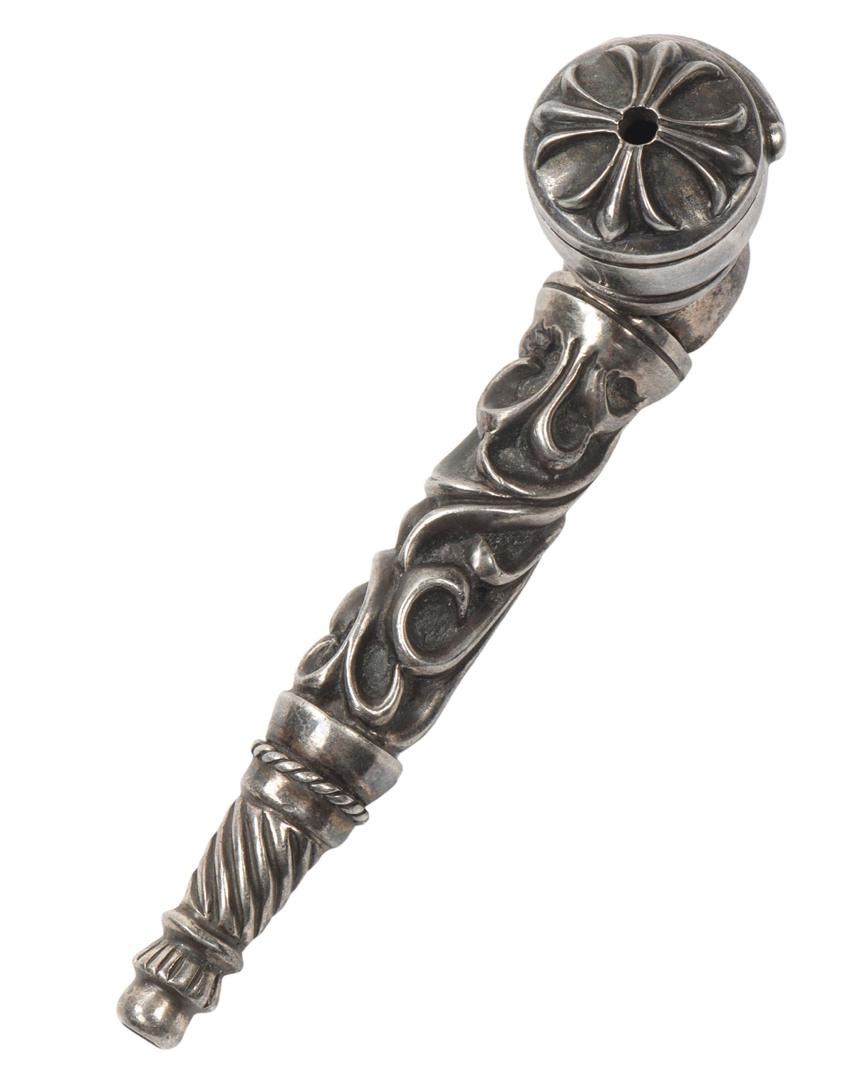 Silver Three Piece Pipe